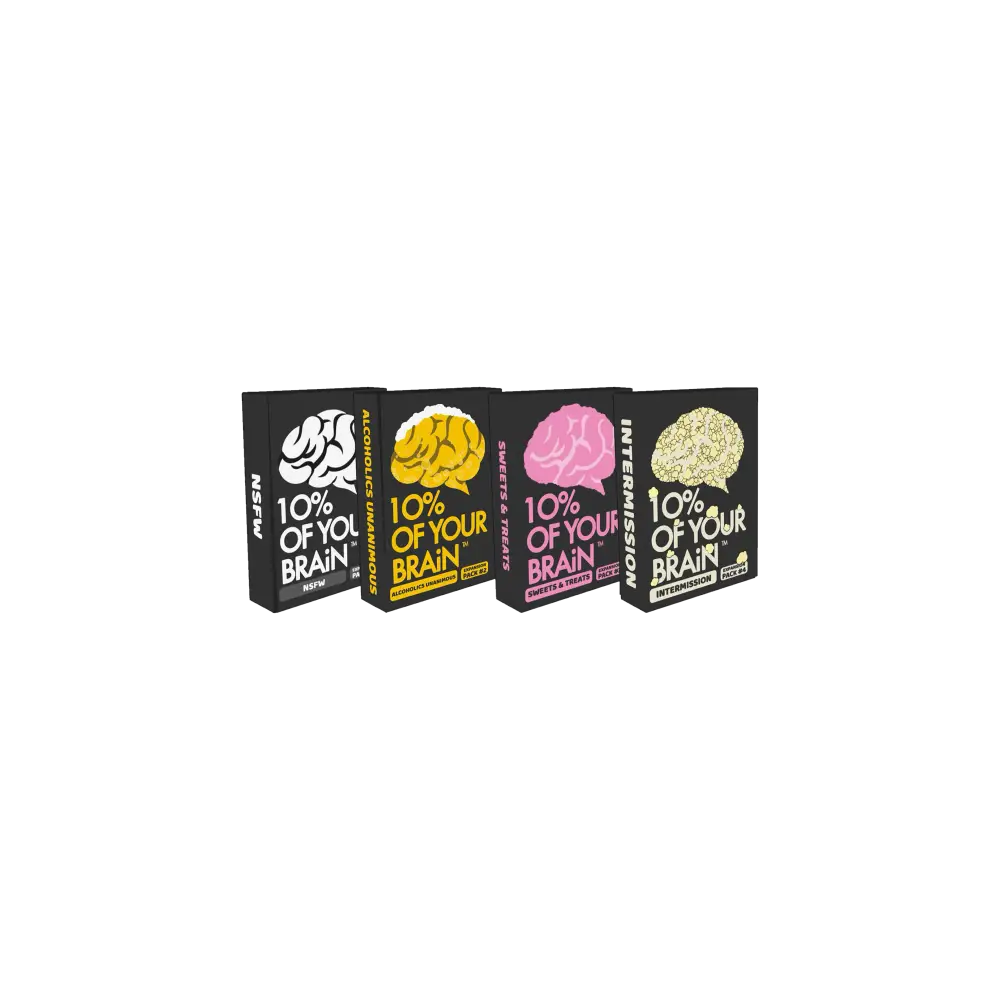 10% of Your Brain Expansions Only Card Games