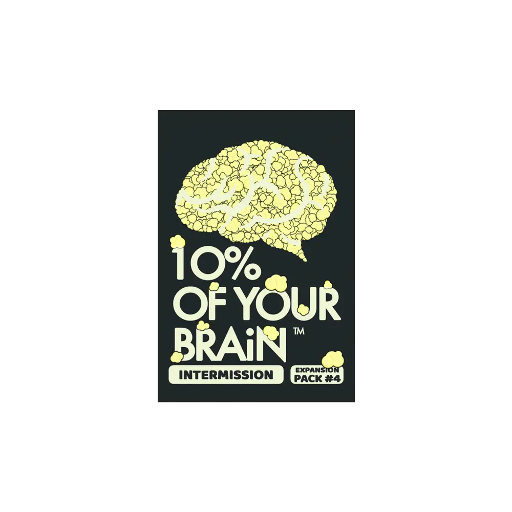 10% of Your Brain Intermission Expansion 4 Card Games