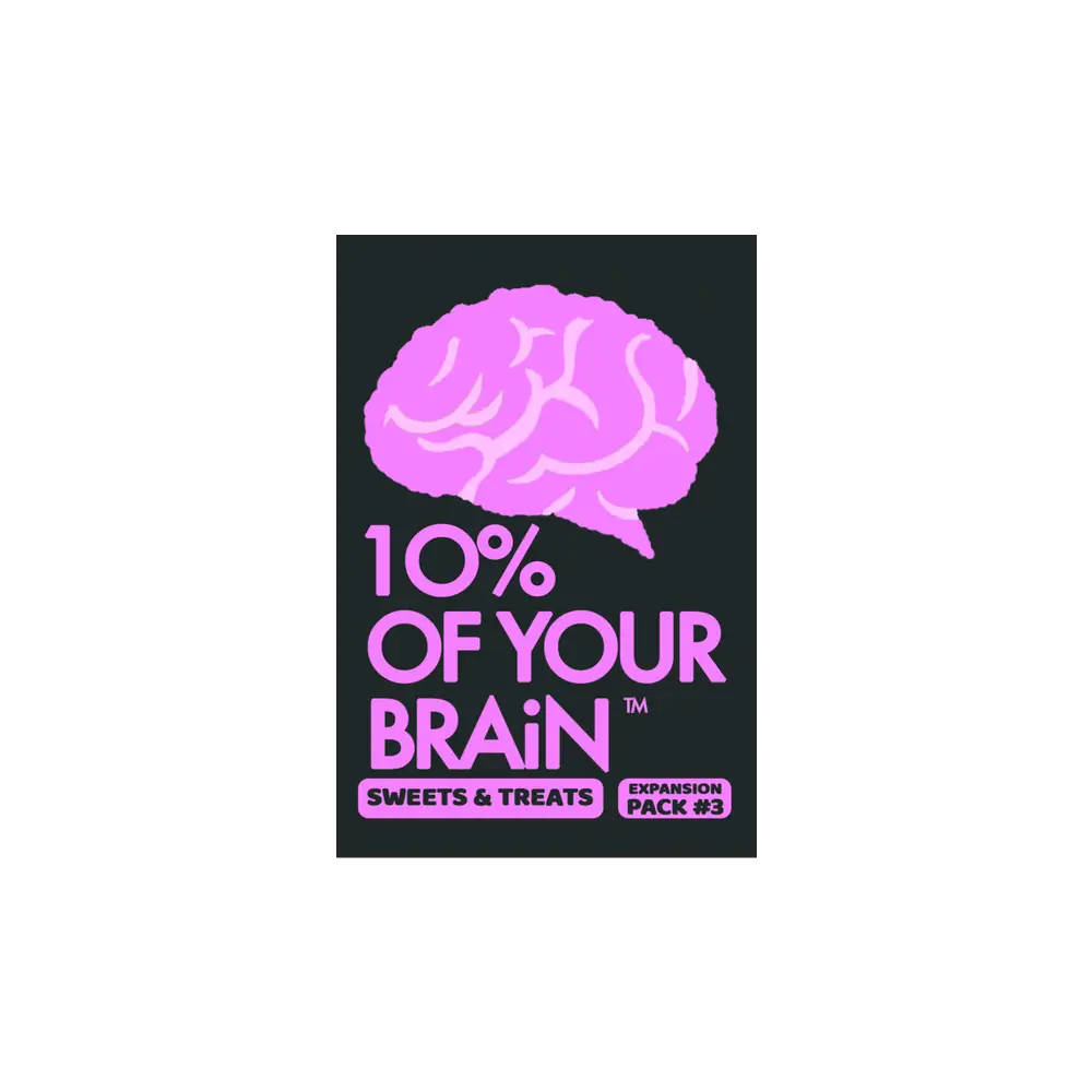 10% of Your Brain Sweets & Treats Expansion 3 Card Games
