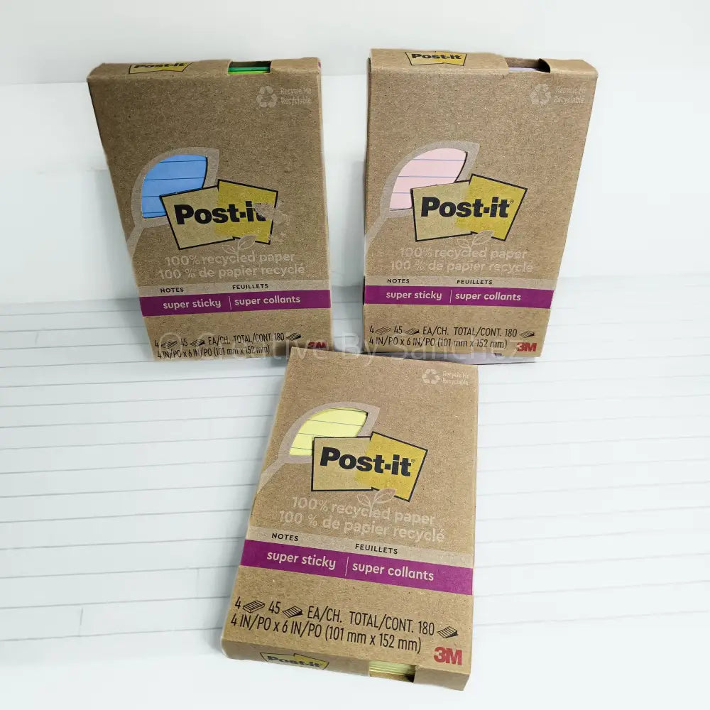100% Recycled Paper Post-It Notes - Paper products