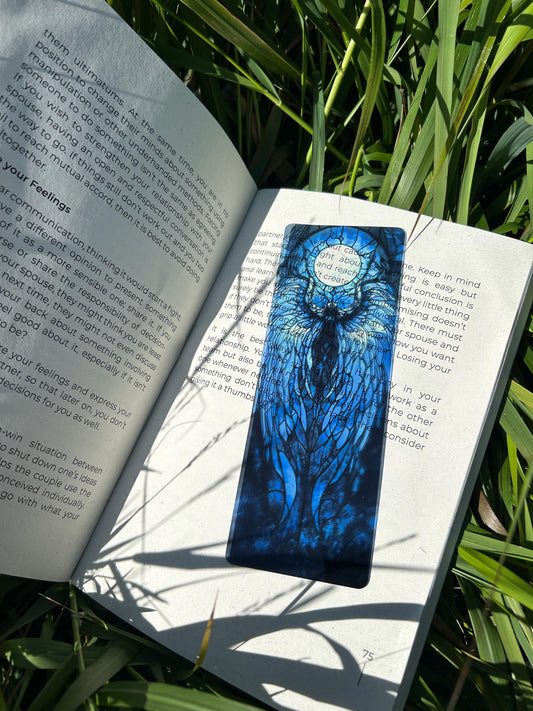 Supernatural Bookmark - Handcrafted Bookmark Inspired by the Show, Hunter and Demon Design, Perfect Gift for Supernatural Fans
