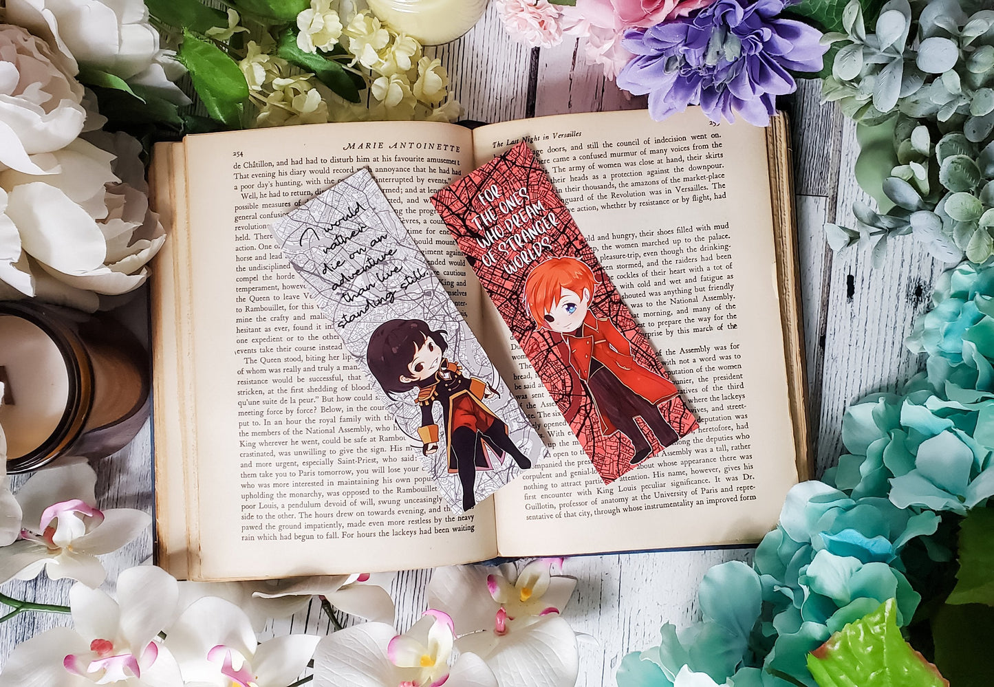A Darker Shade of Magic Quotes Double Sided Bookmark | Fantasy Novel Bookmarks