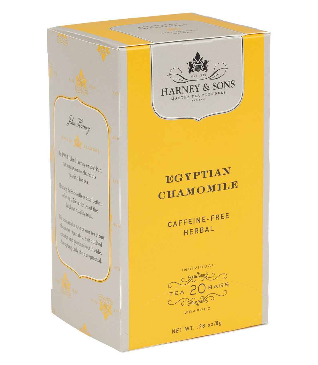 Manzanilla egipcia, caja de 20 bolsitas de té premium