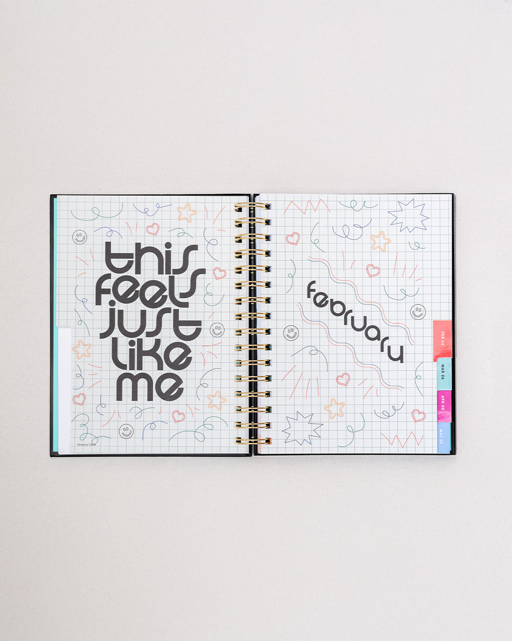 interior february 'this feels just like me' graphic page