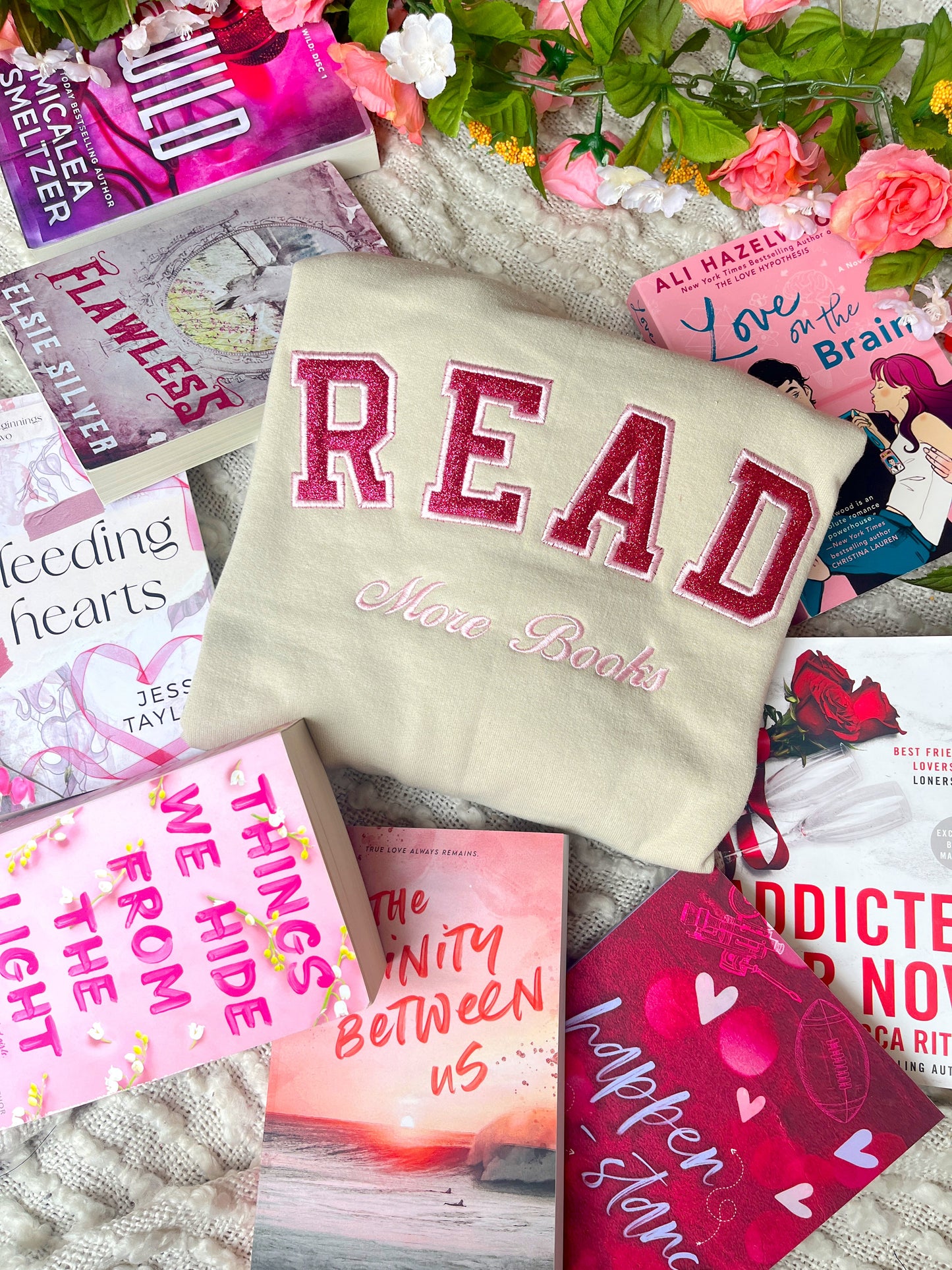 READ Glitter Sweatshirt