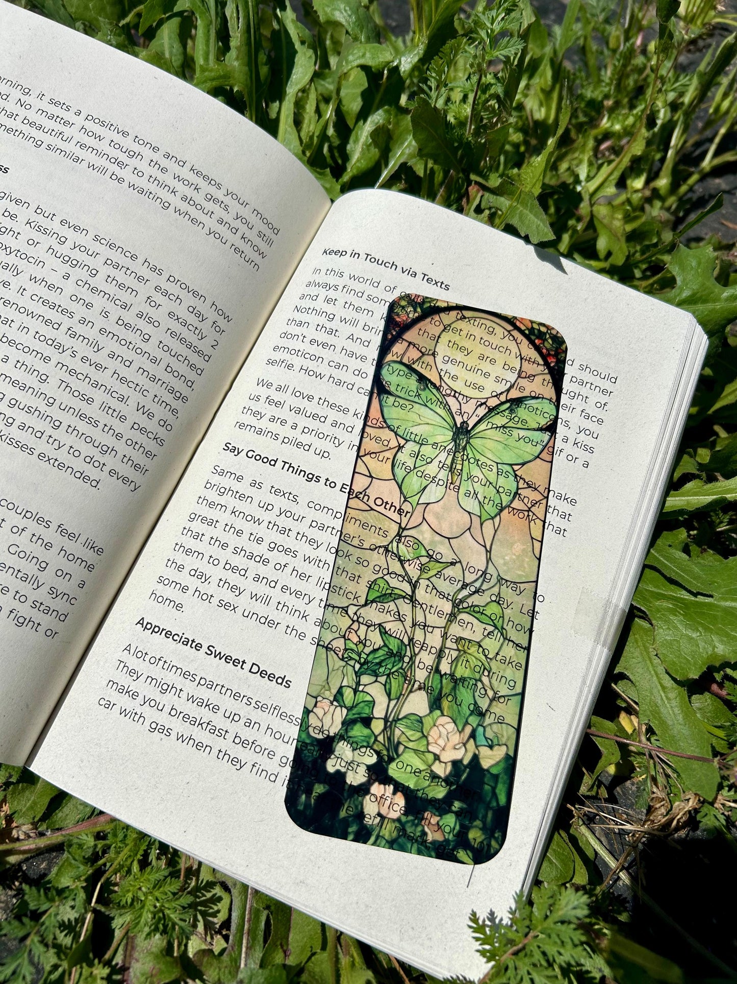 Lunar Moth Bookmark – Enchanted Moth Art, Mystical Nature Gift, Celestial Book Accessory, Moth Gift