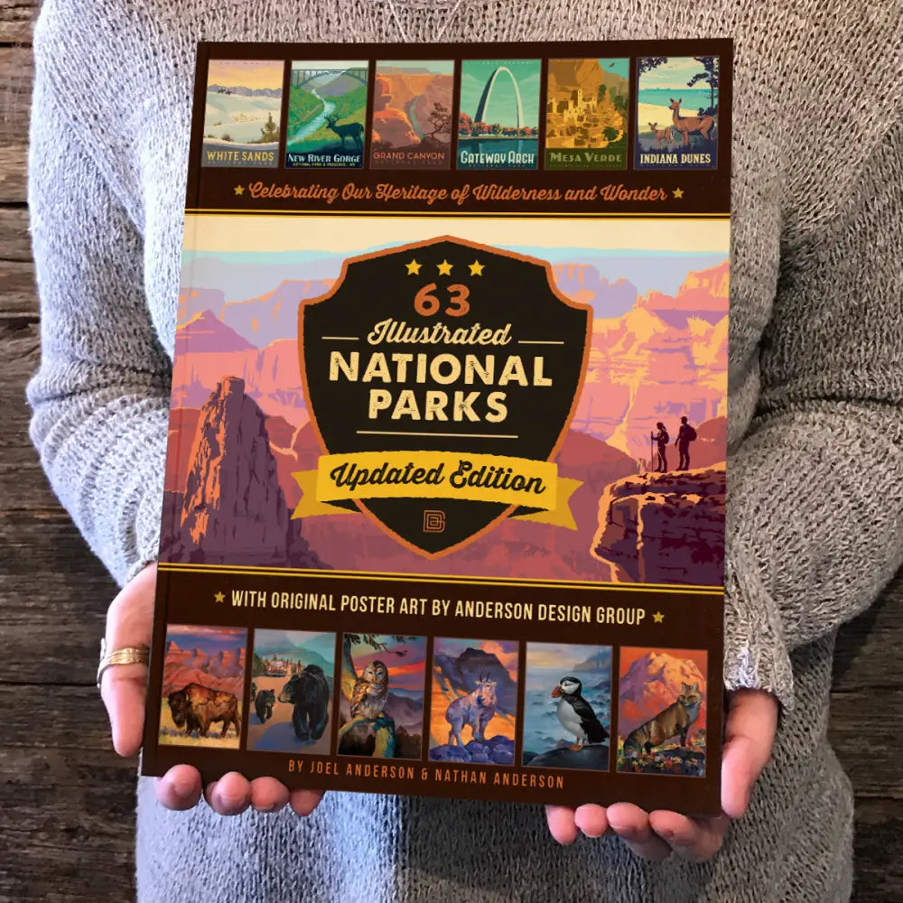 63 National Parks: Updated Edition SOFT COVER Book (Best Seller) Soft Cover Book Books and Gifts
