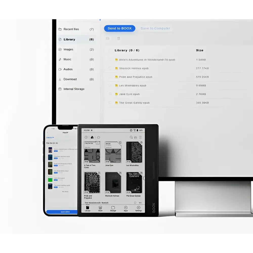 7’’ BOOX Page eReader - Boox Tablet
