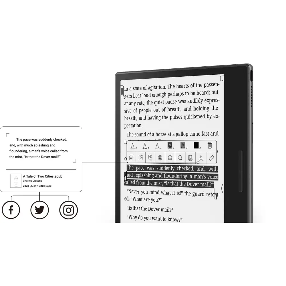 7’’ BOOX Page eReader - Boox Tablet