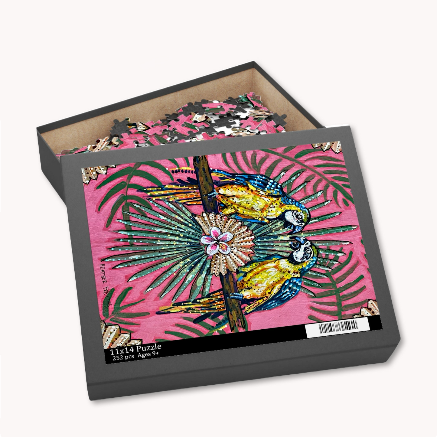Parrot Paradise Fine Art Puzzle