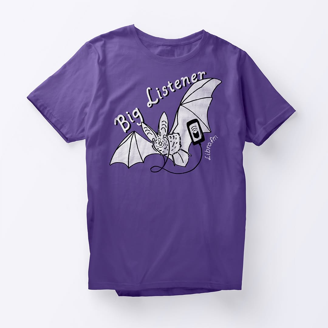 Big Listener Libro.fm T-Shirt