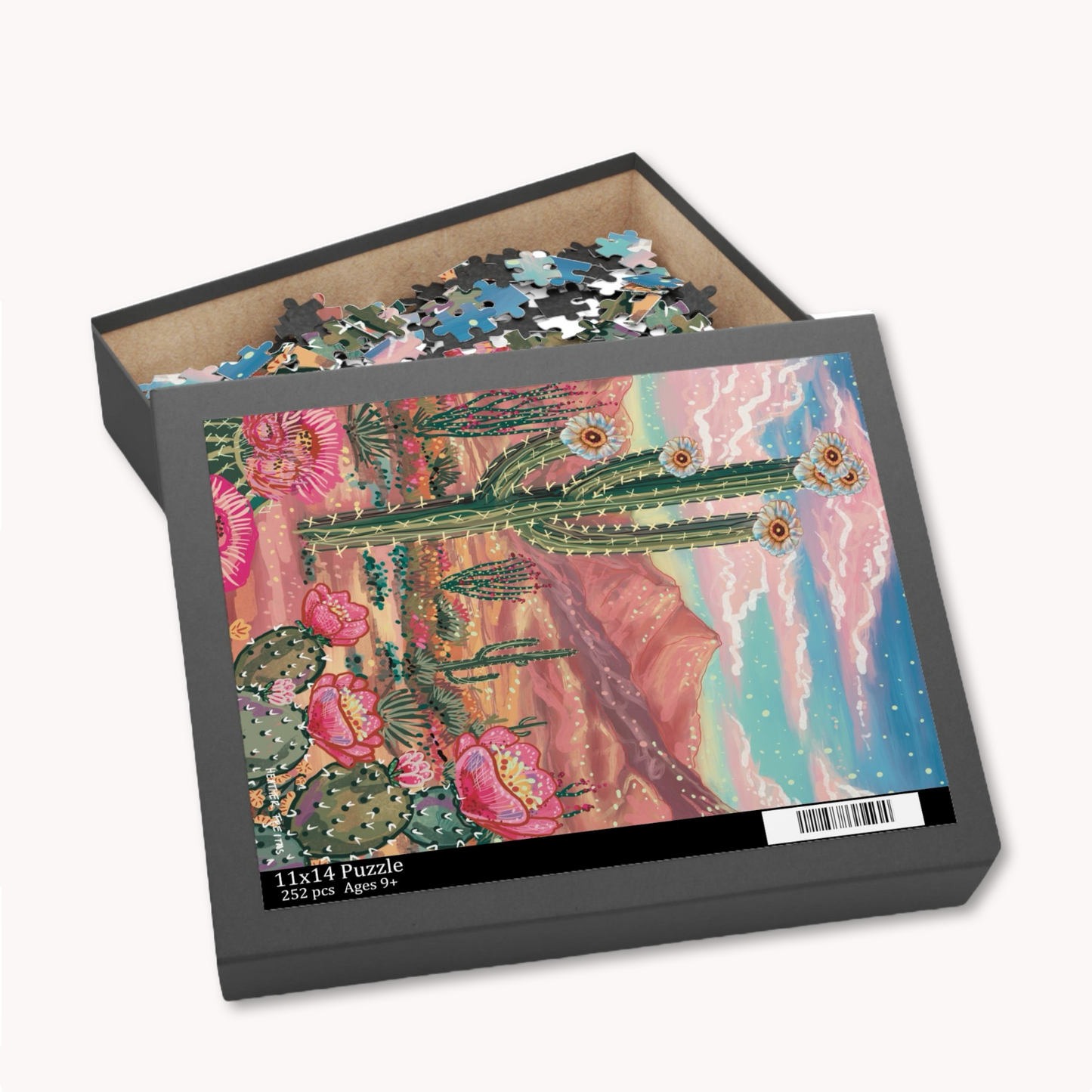 Desert Paradise & Jaguar Vibes Fine Art Puzzle