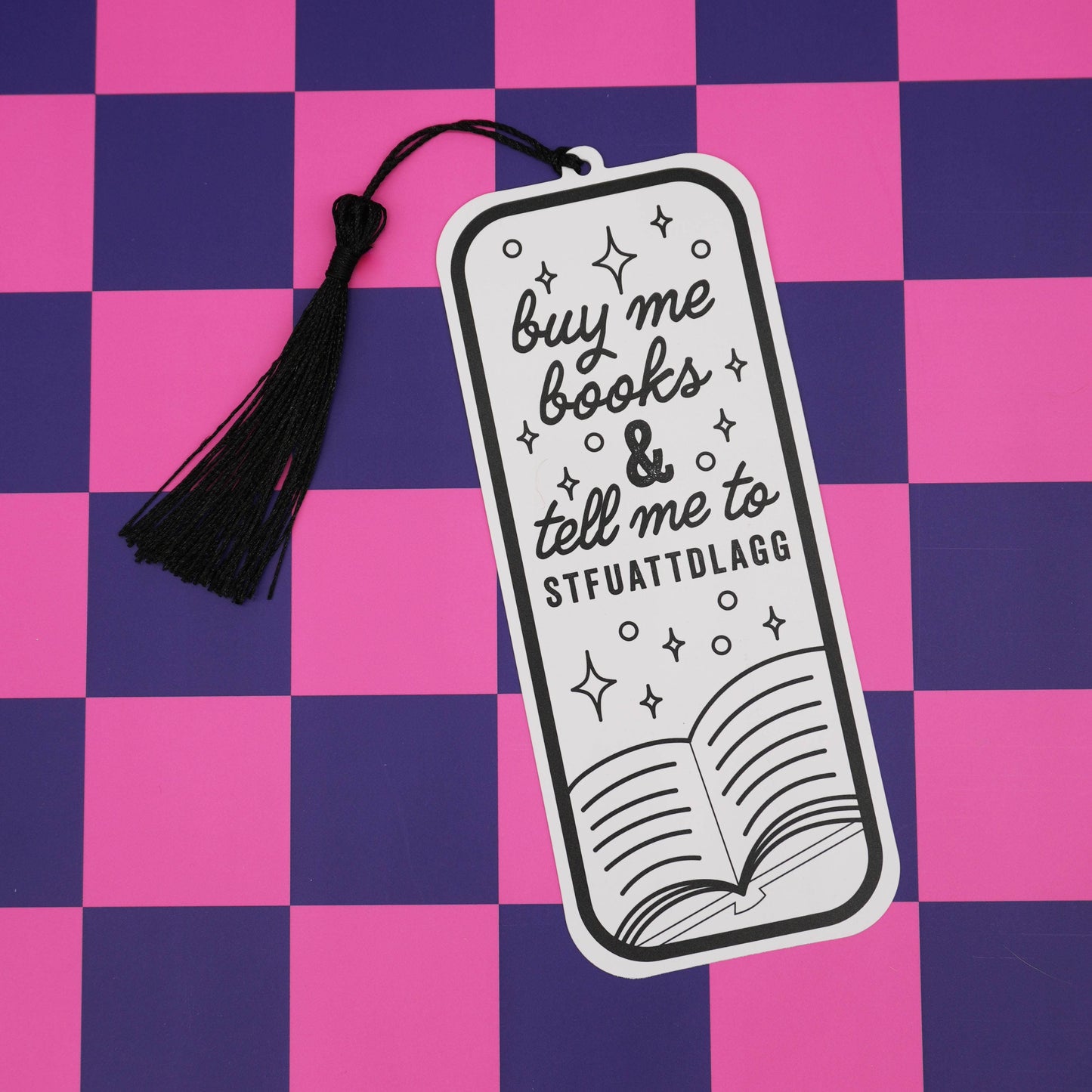 Buy Me Books Smut Bookmark - Tell Me STFUATTDLAGG (Explicit)—Punchkins