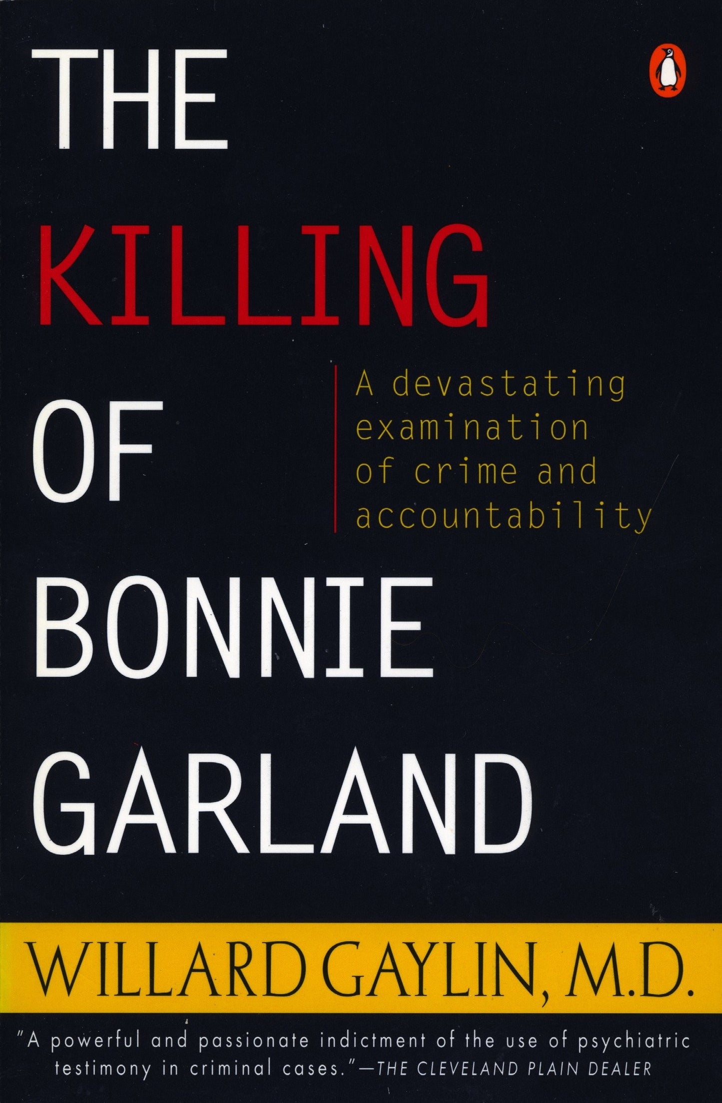The Killing of Bonnie Garland - A Question of Justice