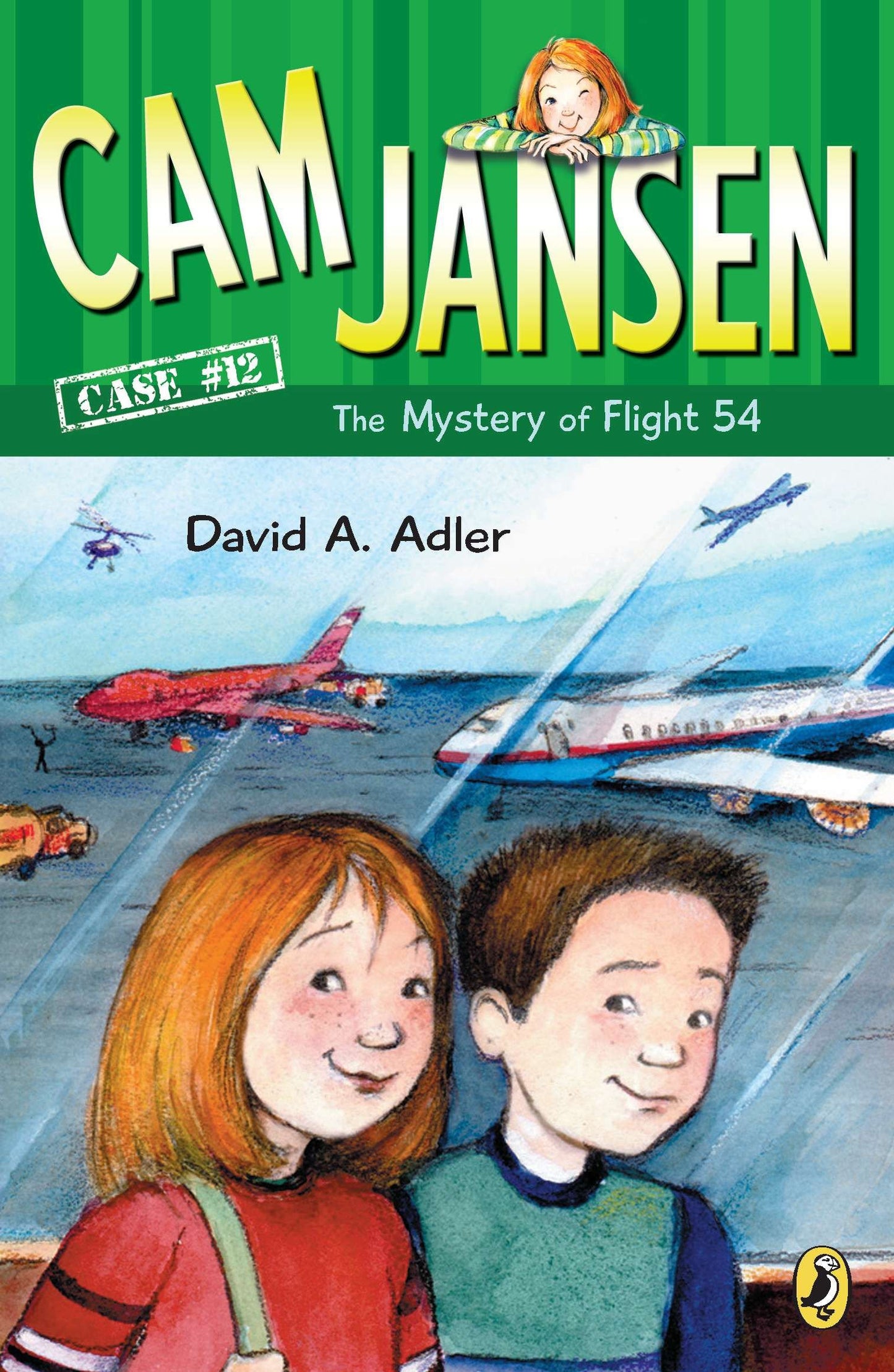 Cam Jansen: the Mystery of Flight 54 #12 (Cam Jansen) (Book:12)
