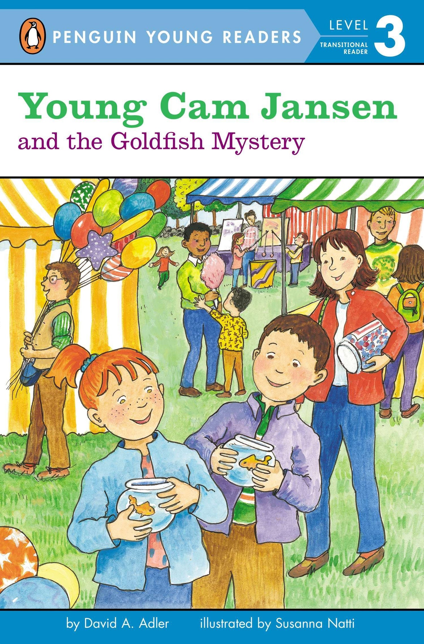 Young Cam Jansen and the Goldfish Mystery (Young Cam Jansen) (Book:19)