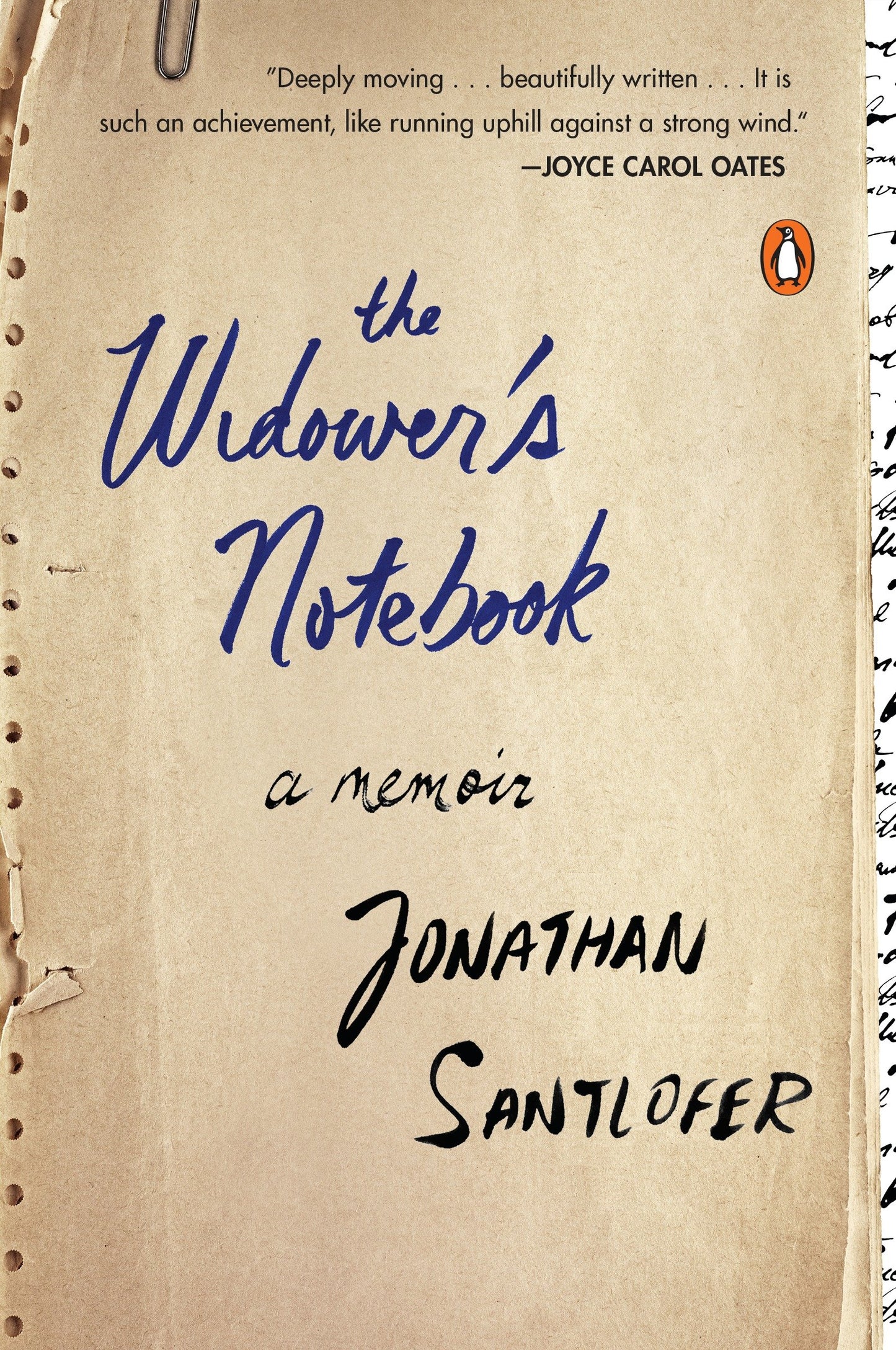 The Widower's Notebook - A Memoir