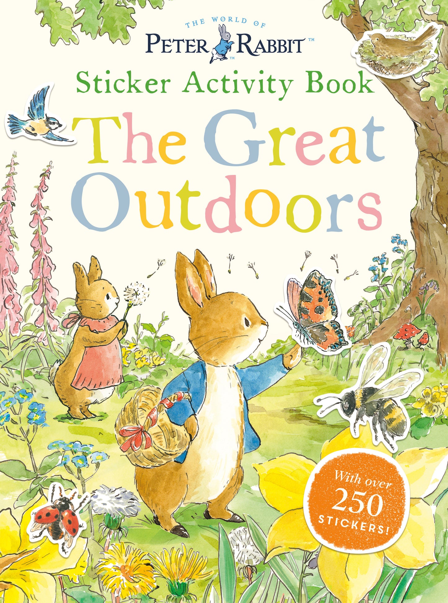 The Great Outdoors Sticker Activity Book - With Over 250 Stickers (Peter Rabbit)