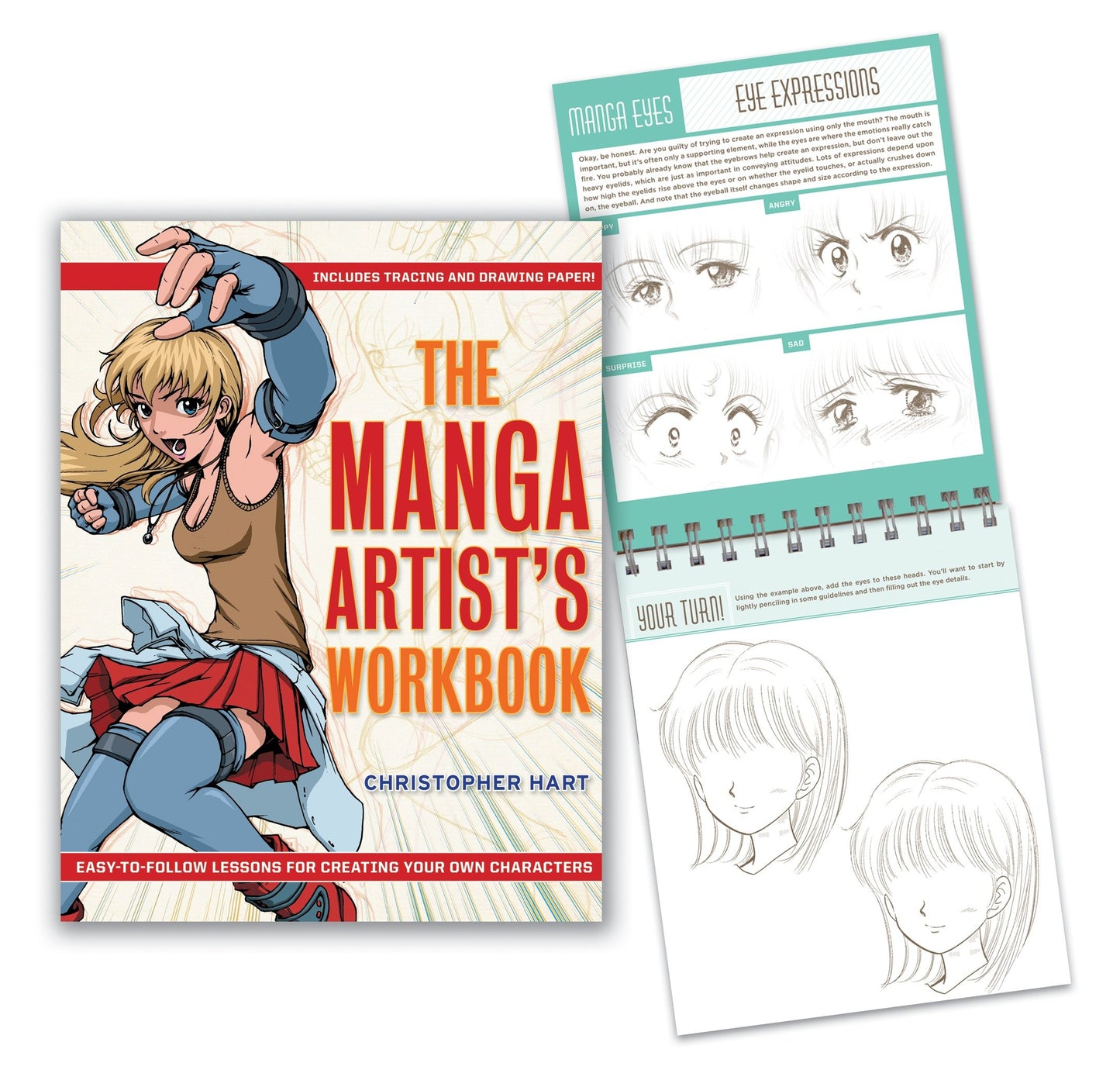 The Manga Artist's Workbook - Easy-to-Follow Lessons for Creating Your Own Characters