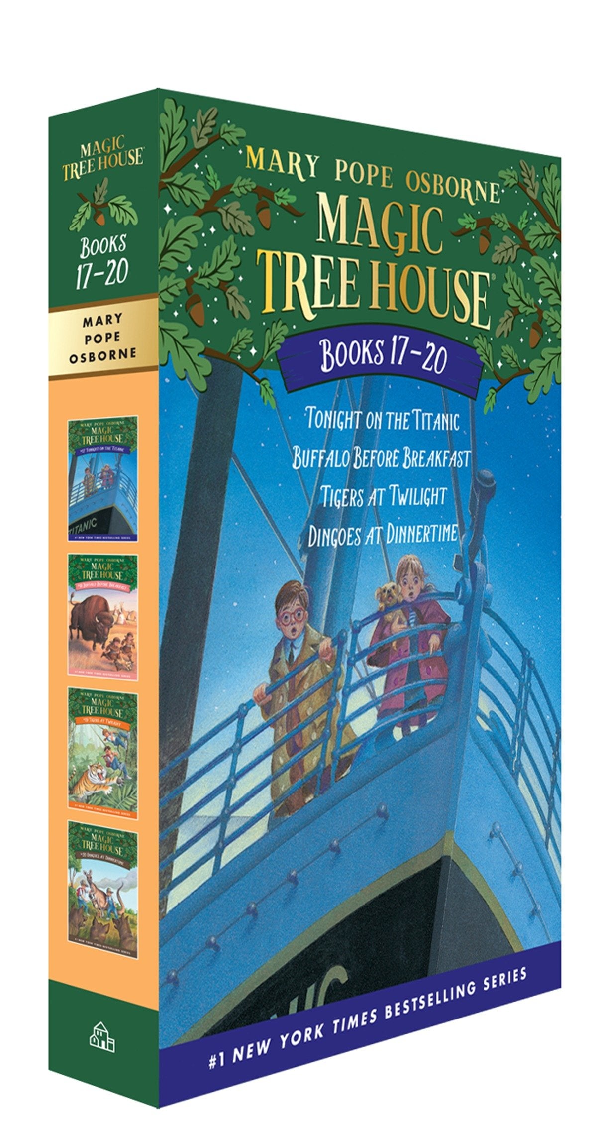Magic Tree House Books 17-20 Boxed Set - The Mystery of the Enchanted Dog (Magic Tree House)