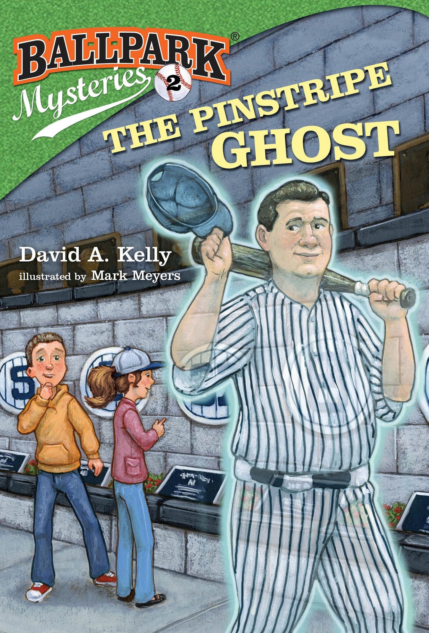 Ballpark Mysteries #2: The Pinstripe Ghost (Ballpark Mysteries) (Book:2)