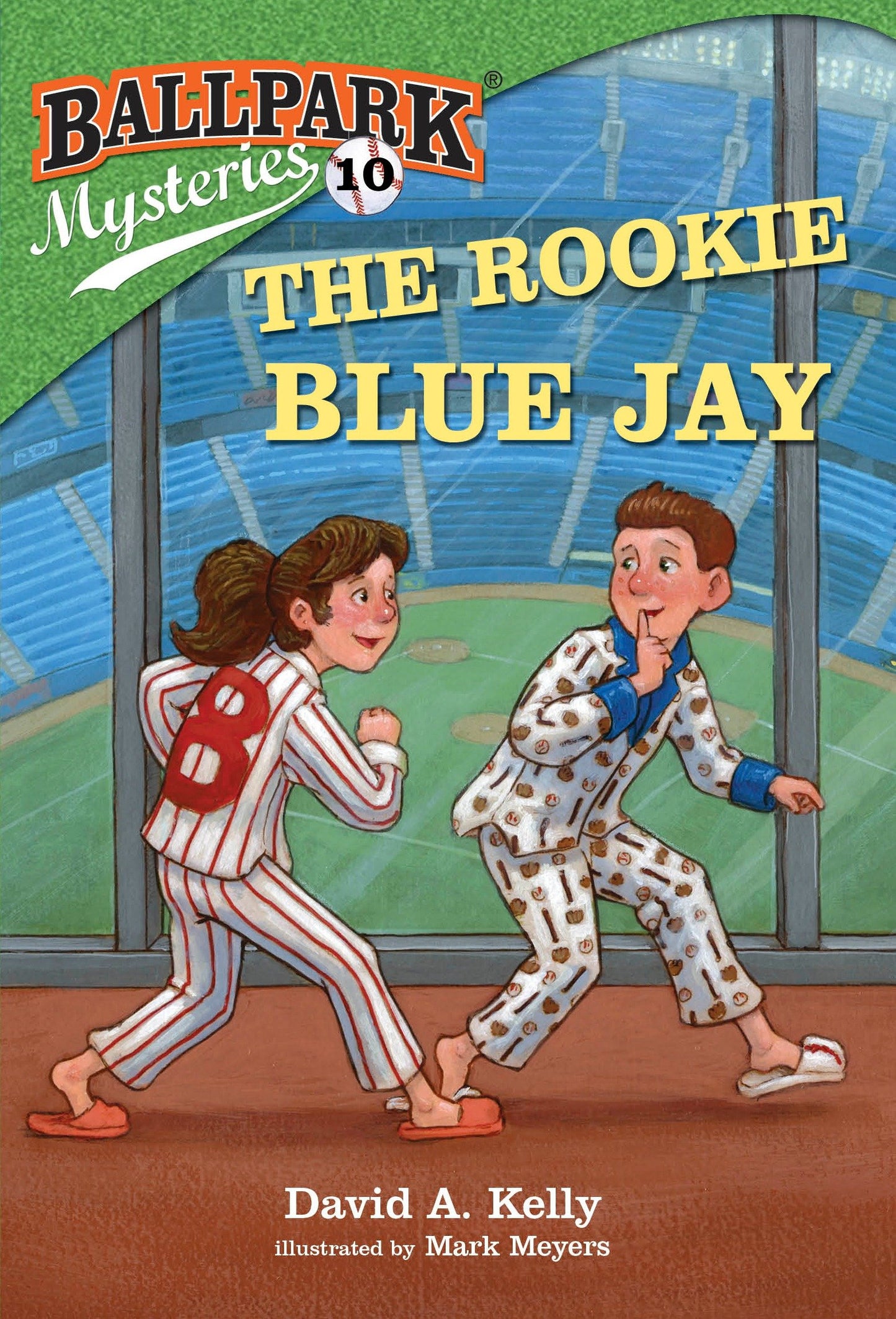 Ballpark Mysteries #10: The Rookie Blue Jay (Ballpark Mysteries) (Book:10)