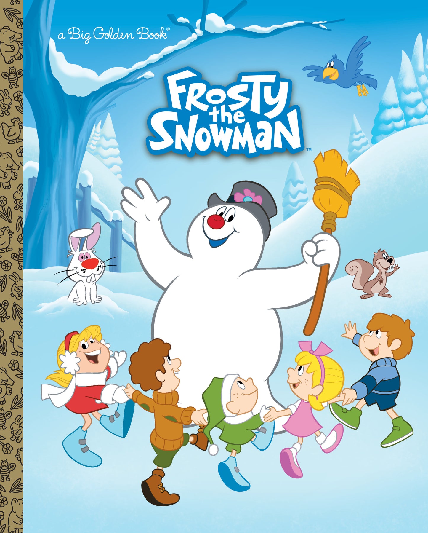 Frosty the Snowman Big Golden Book (Frosty the Snowman) - A Classic Christmas Book for Kids (Big Golden Book)