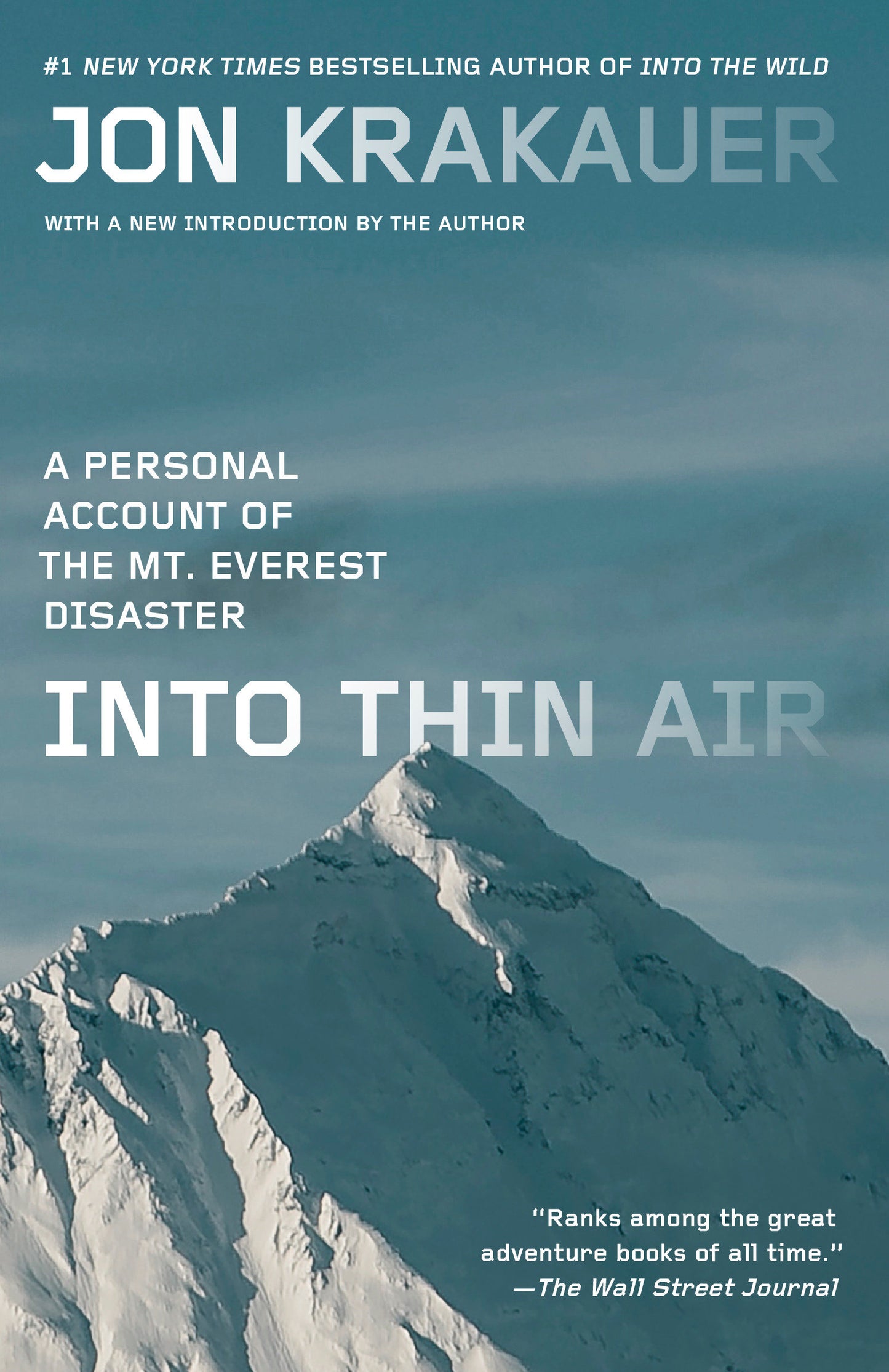 Into Thin Air - A Personal Account of the Mt. Everest Disaster