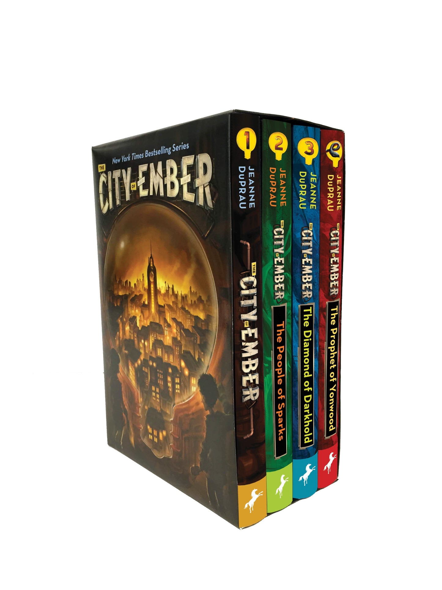 The City of Ember Complete Boxed Set - The City of Ember; The People of Sparks; The Diamond of Darkhold; The Prophet of Yonwood (The City of Ember)