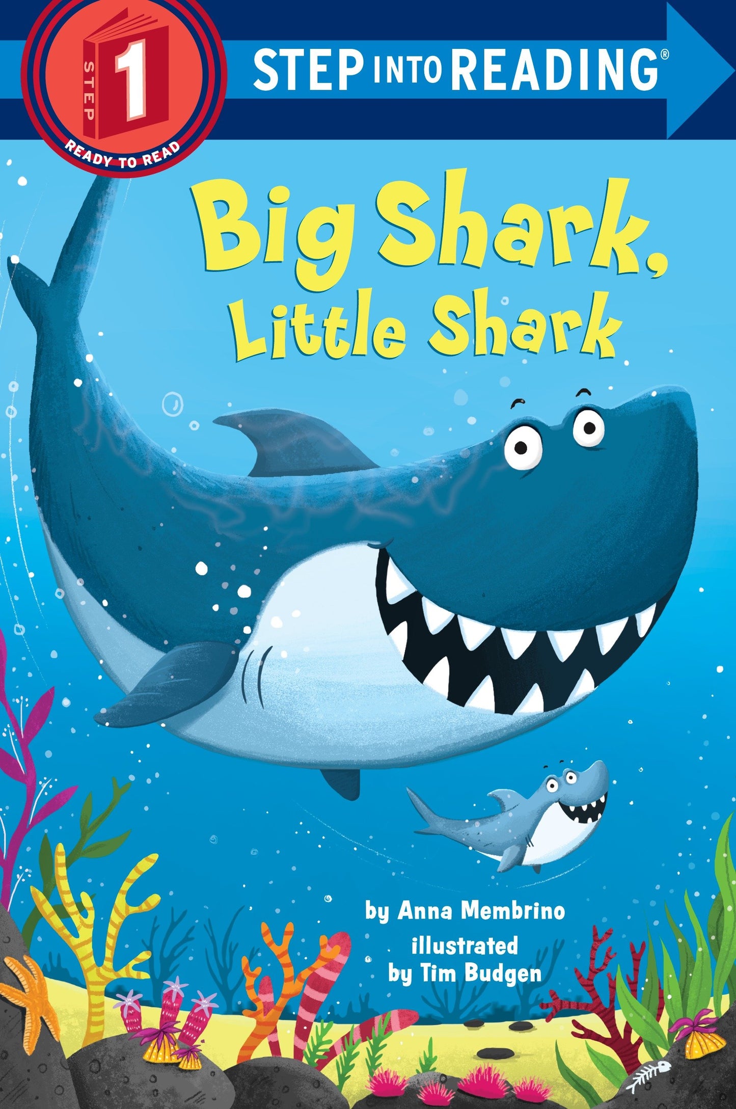 Big Shark, Little Shark (Step into Reading)