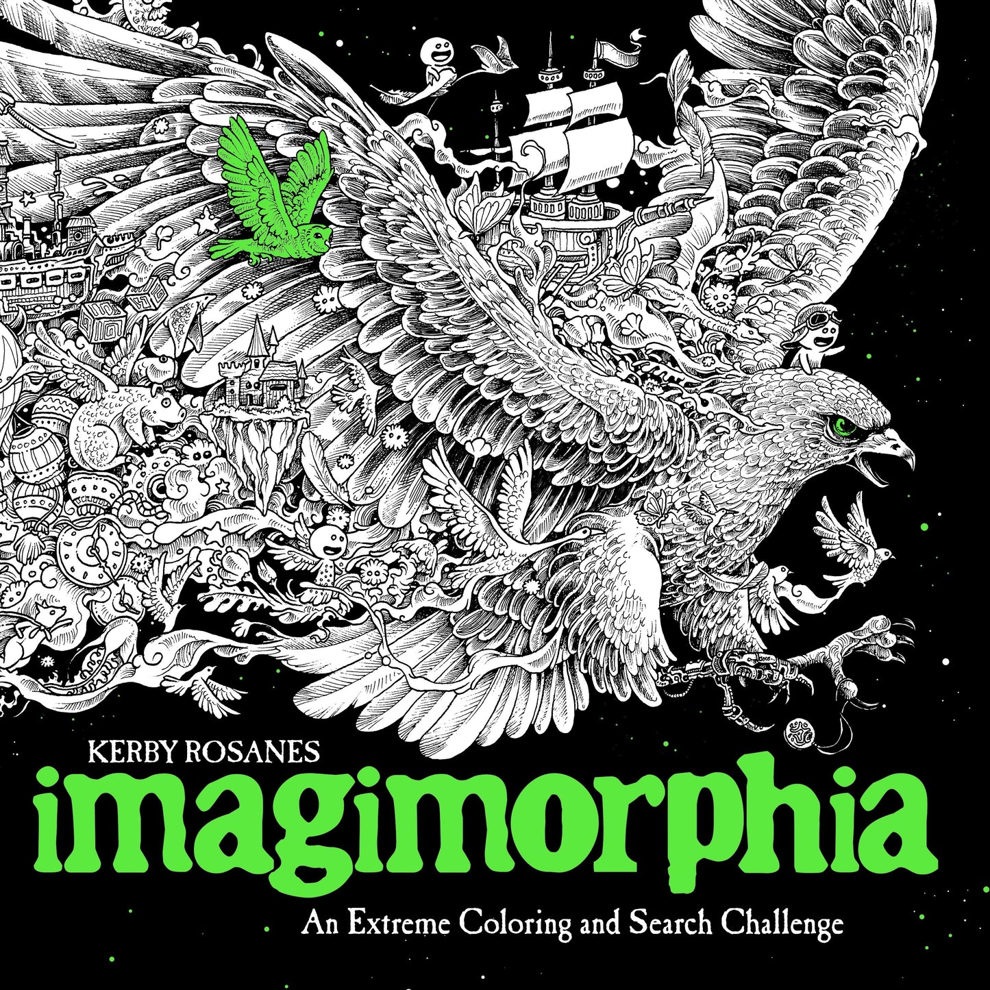 Imagimorphia - An Extreme Coloring and Search Challenge