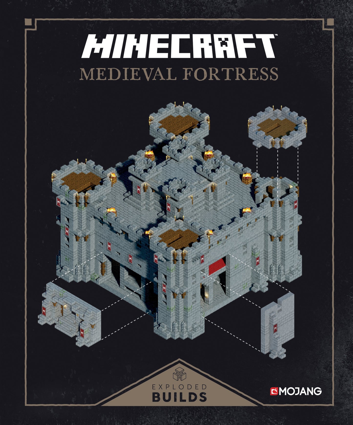 Minecraft: Exploded Builds: Medieval Fortress - An Official Mojang Book (Minecraft)