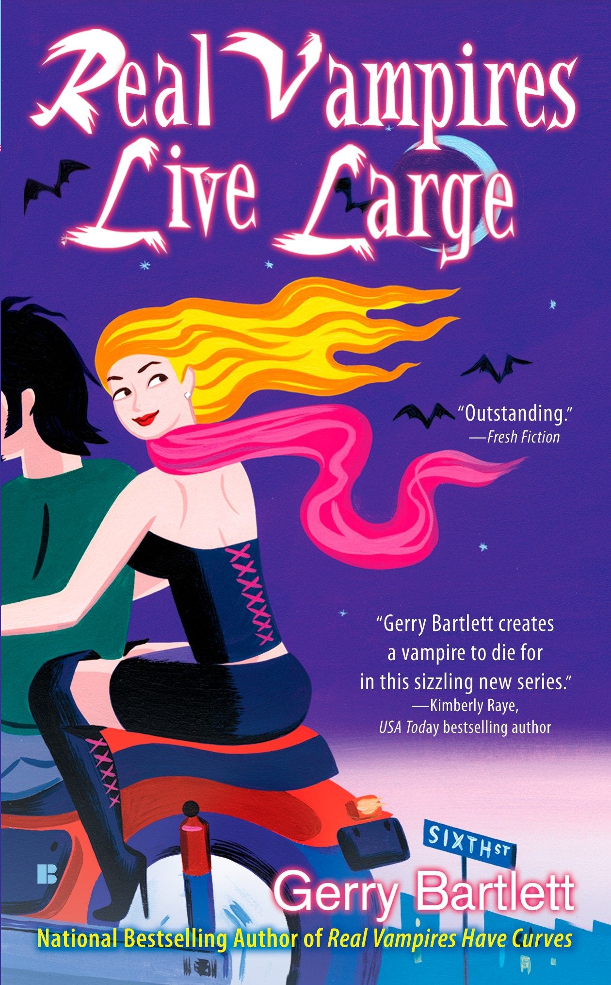 Real Vampires Live Large (Real Vampires) (Book:2)