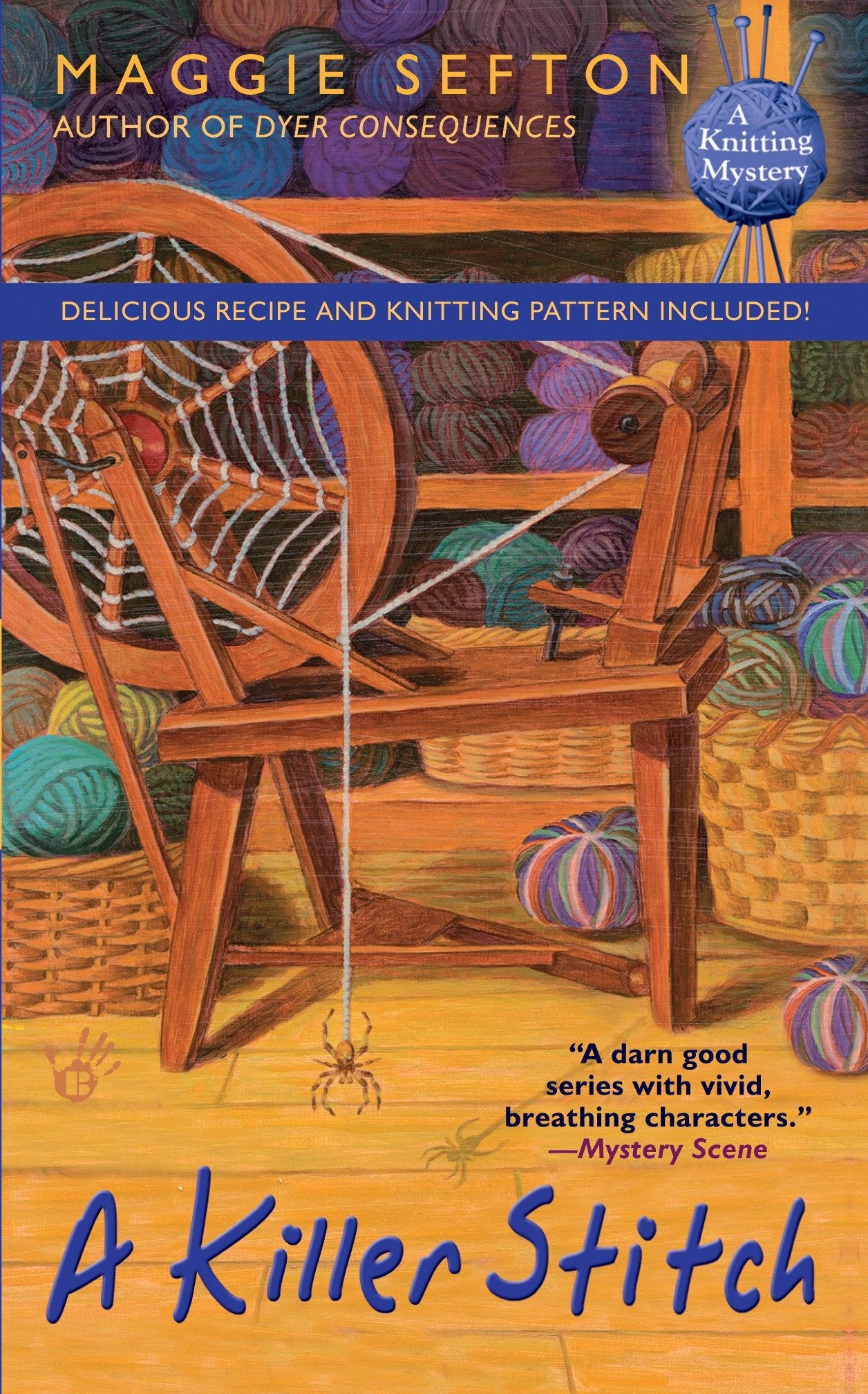 A Killer Stitch (A Knitting Mystery) (Book:4)