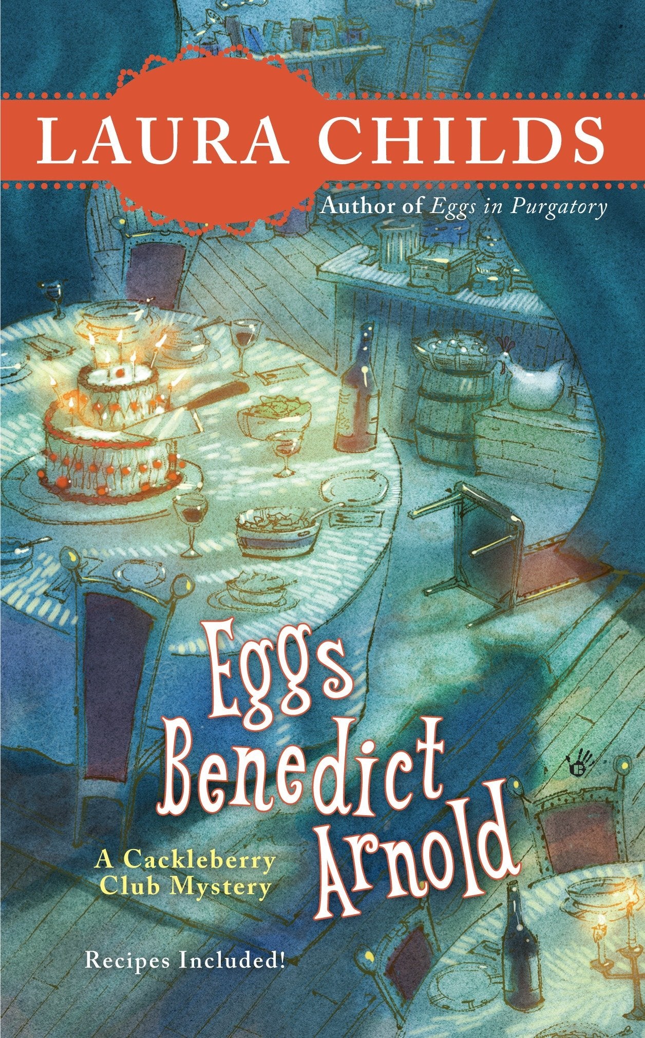 Eggs Benedict Arnold (A Cackleberry Club Mystery) (Book:2)