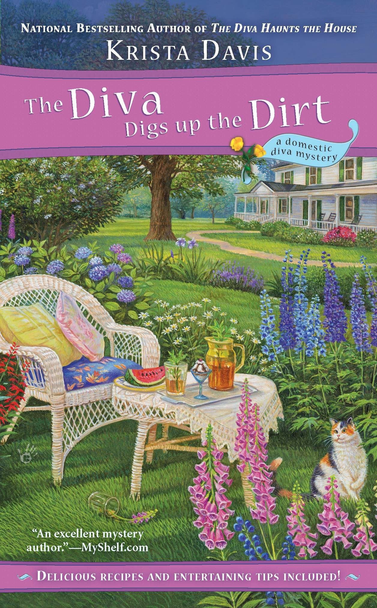 The Diva Digs Up the Dirt (A Domestic Diva Mystery) (Book:6)