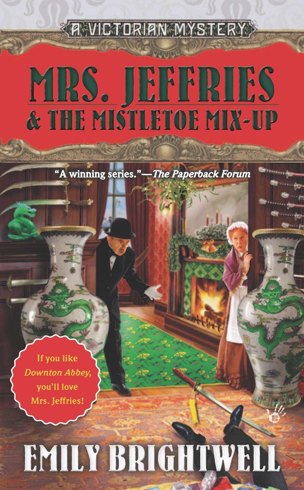 Mrs. Jeffries & the Mistletoe Mix-Up (A Victorian Mystery) (Book:29)