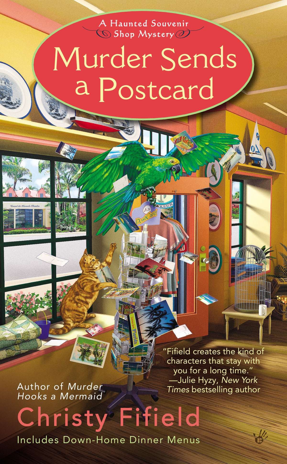 Murder Sends a Postcard (Haunted Souvenir Shop) (Book:3)