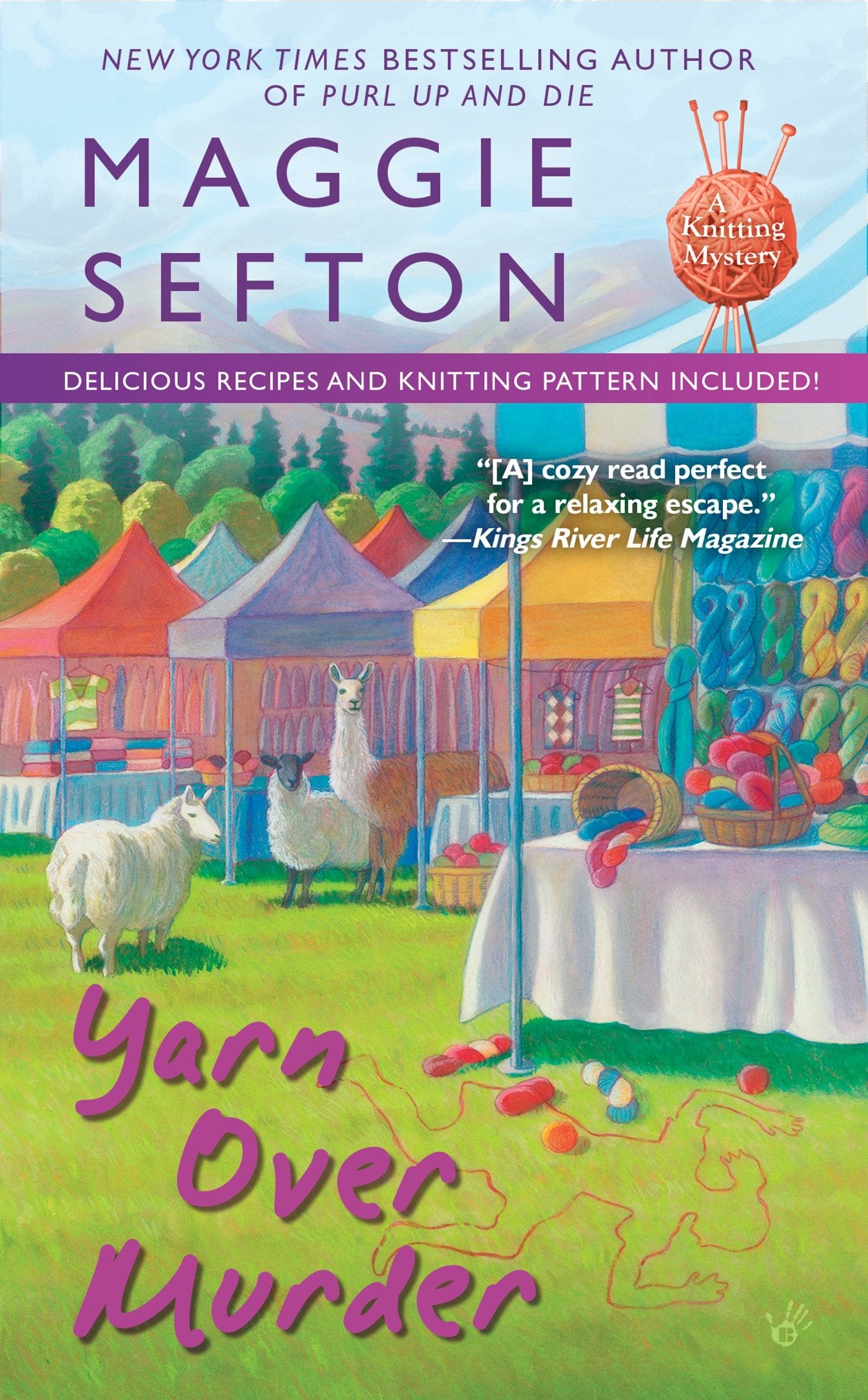 Yarn Over Murder (A Knitting Mystery) (Book:12)