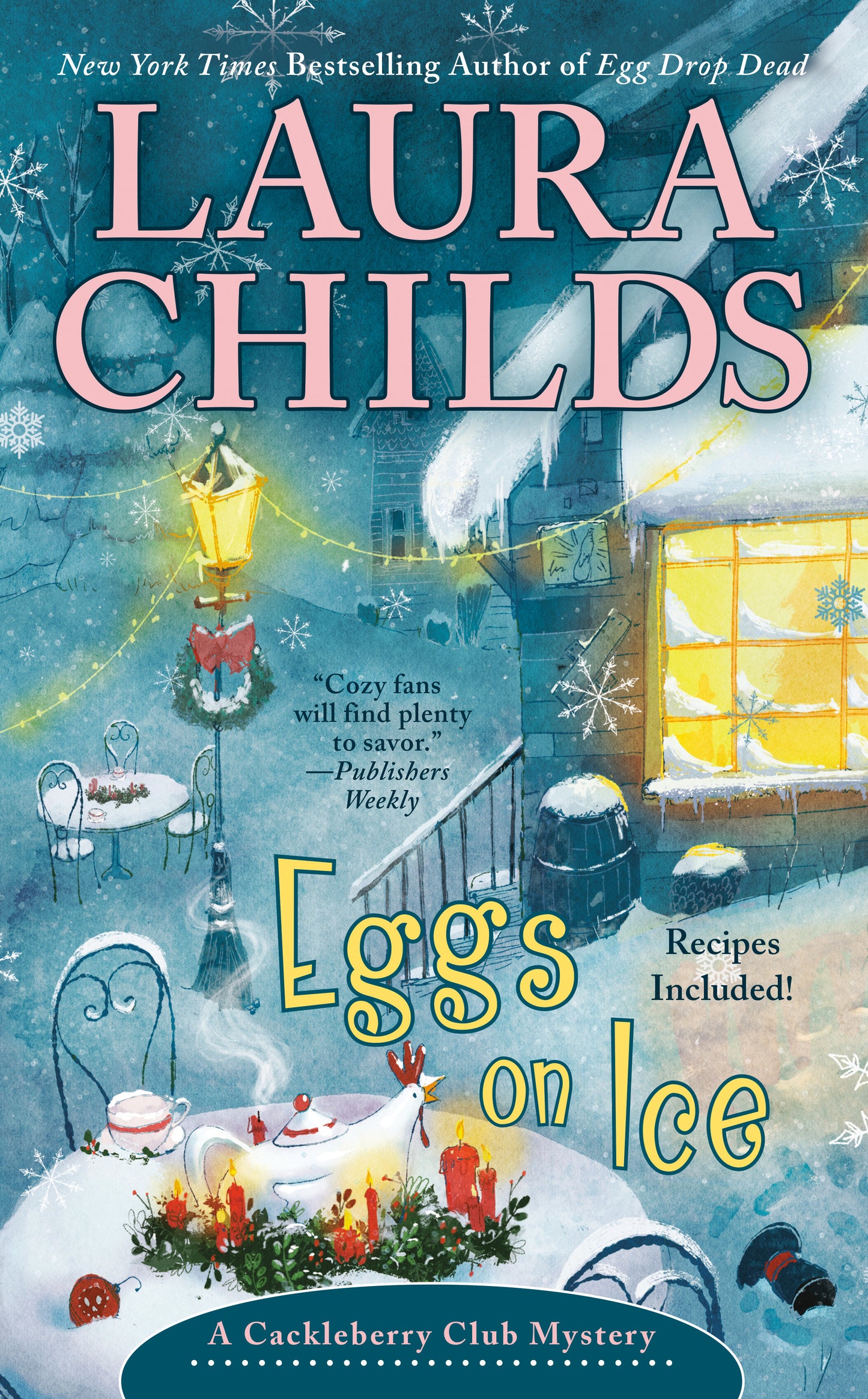 Eggs on Ice (A Cackleberry Club Mystery) (Book:8)