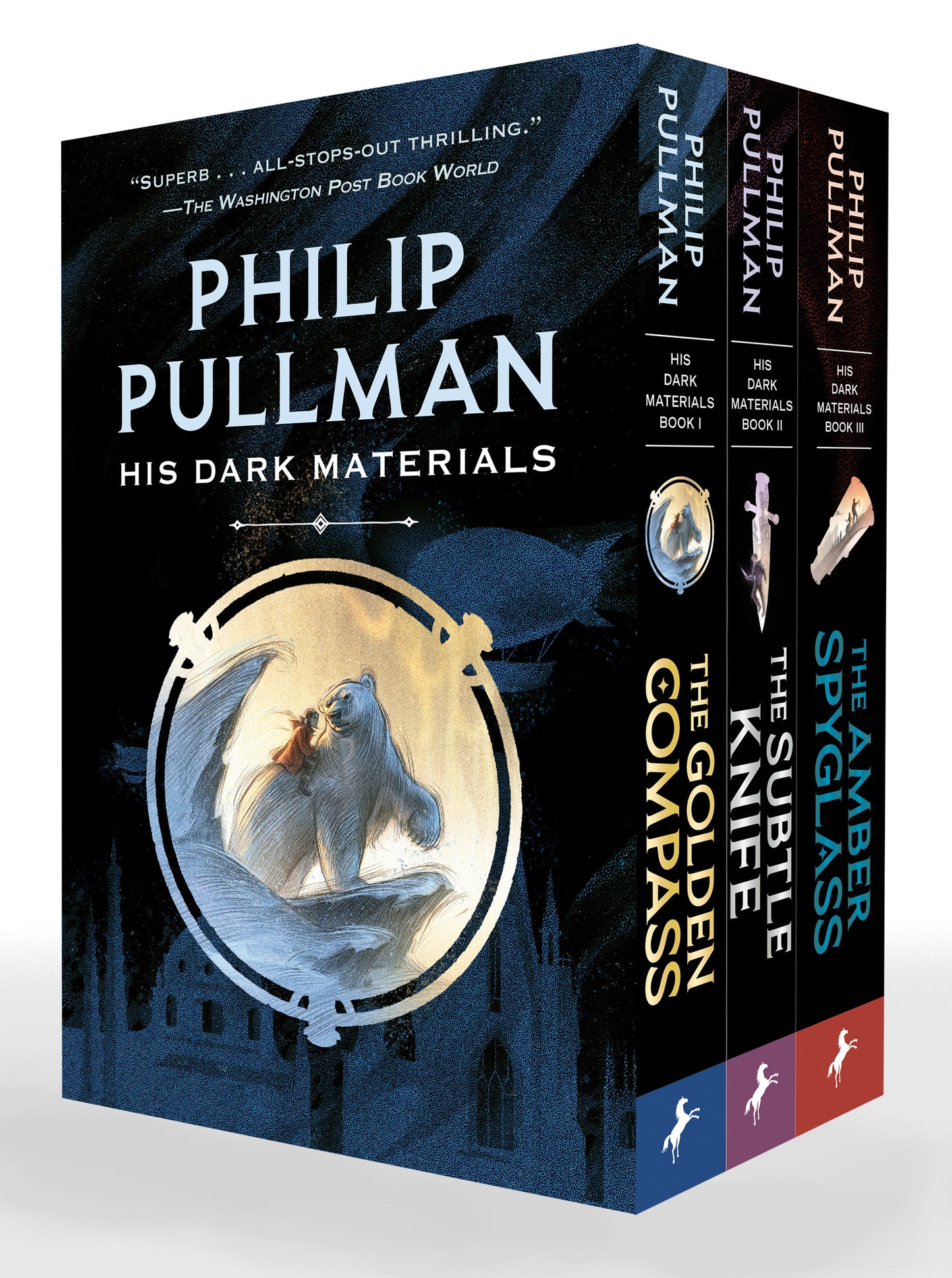 His Dark Materials 3-Book Paperback Boxed Set - The Golden Compass; The Subtle Knife; The Amber Spyglass (His Dark Materials)
