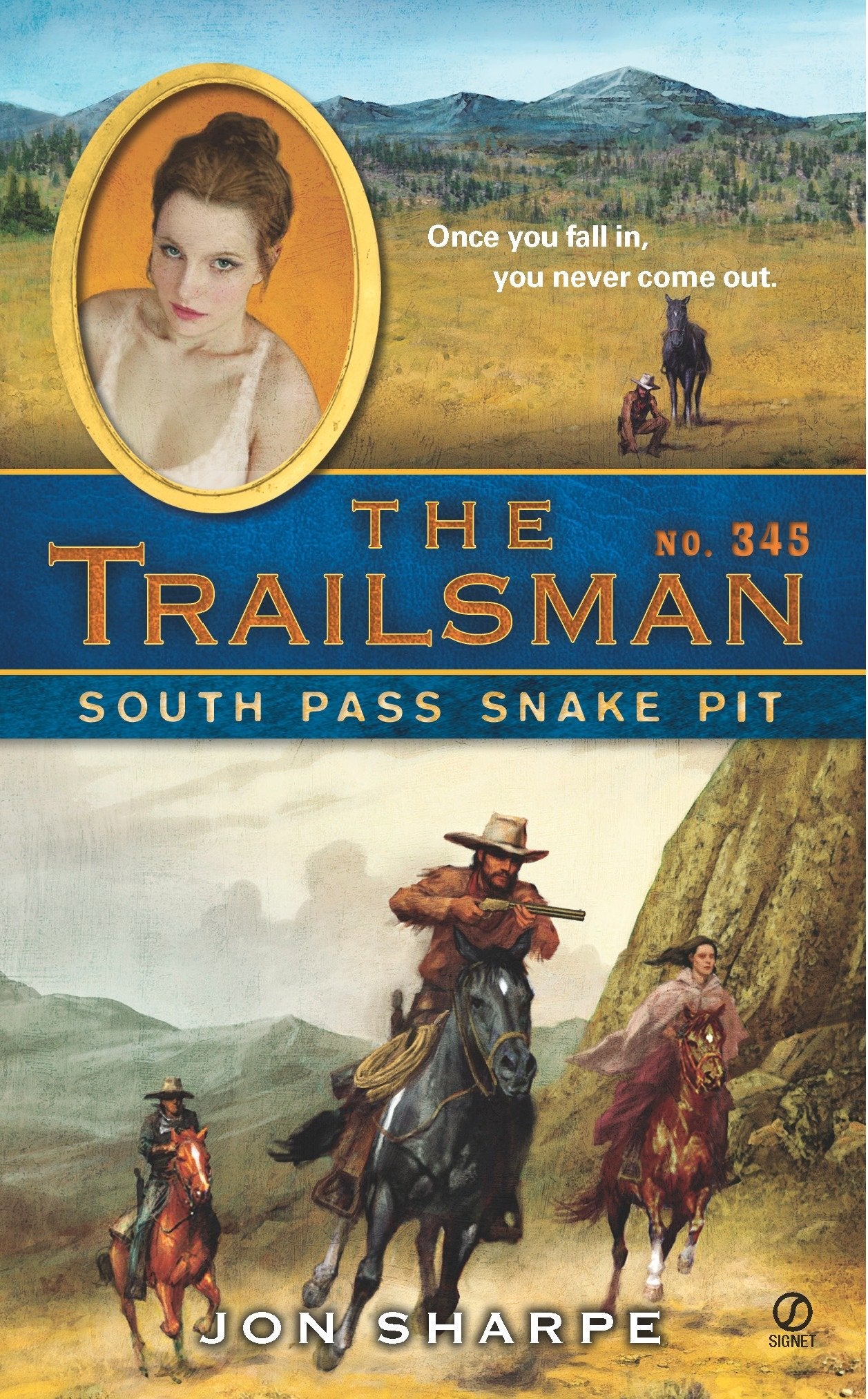 The Trailsman #345 - South Pass Snake Pit (Trailsman) (Book:345)