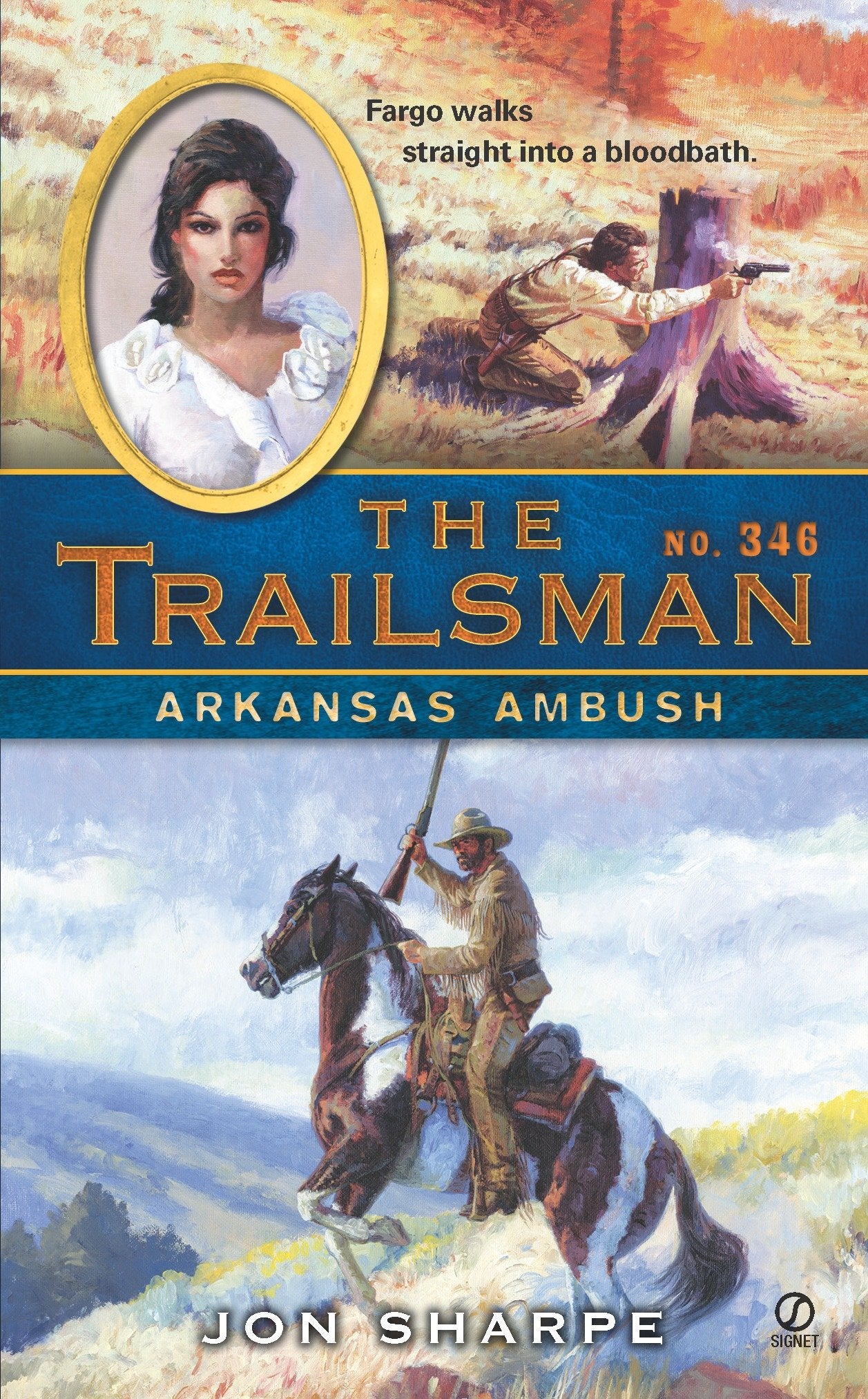 The Trailsman #346 - Arkansas Ambush (Trailsman) (Book:346)