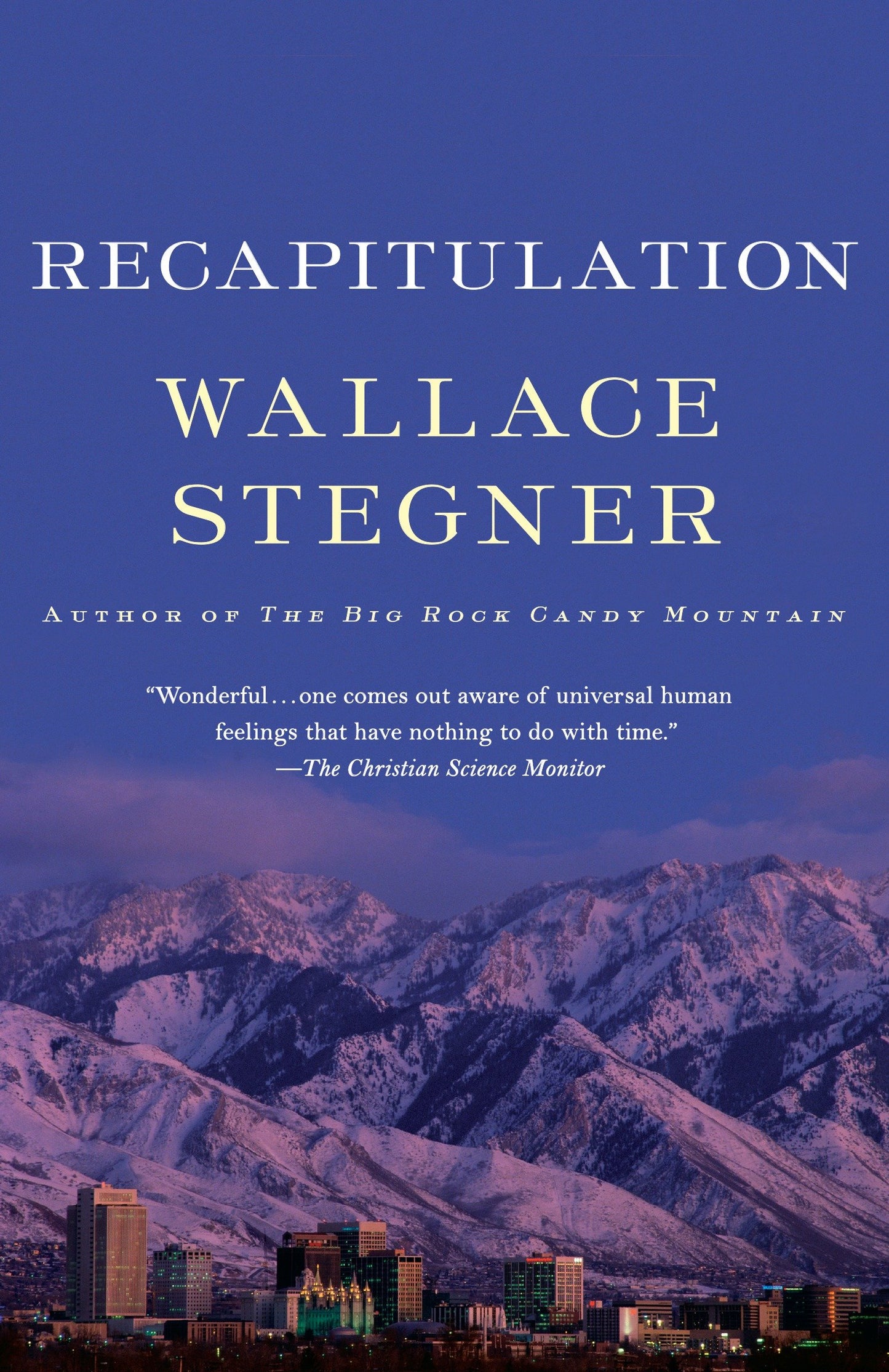 Recapitulation - A Novel