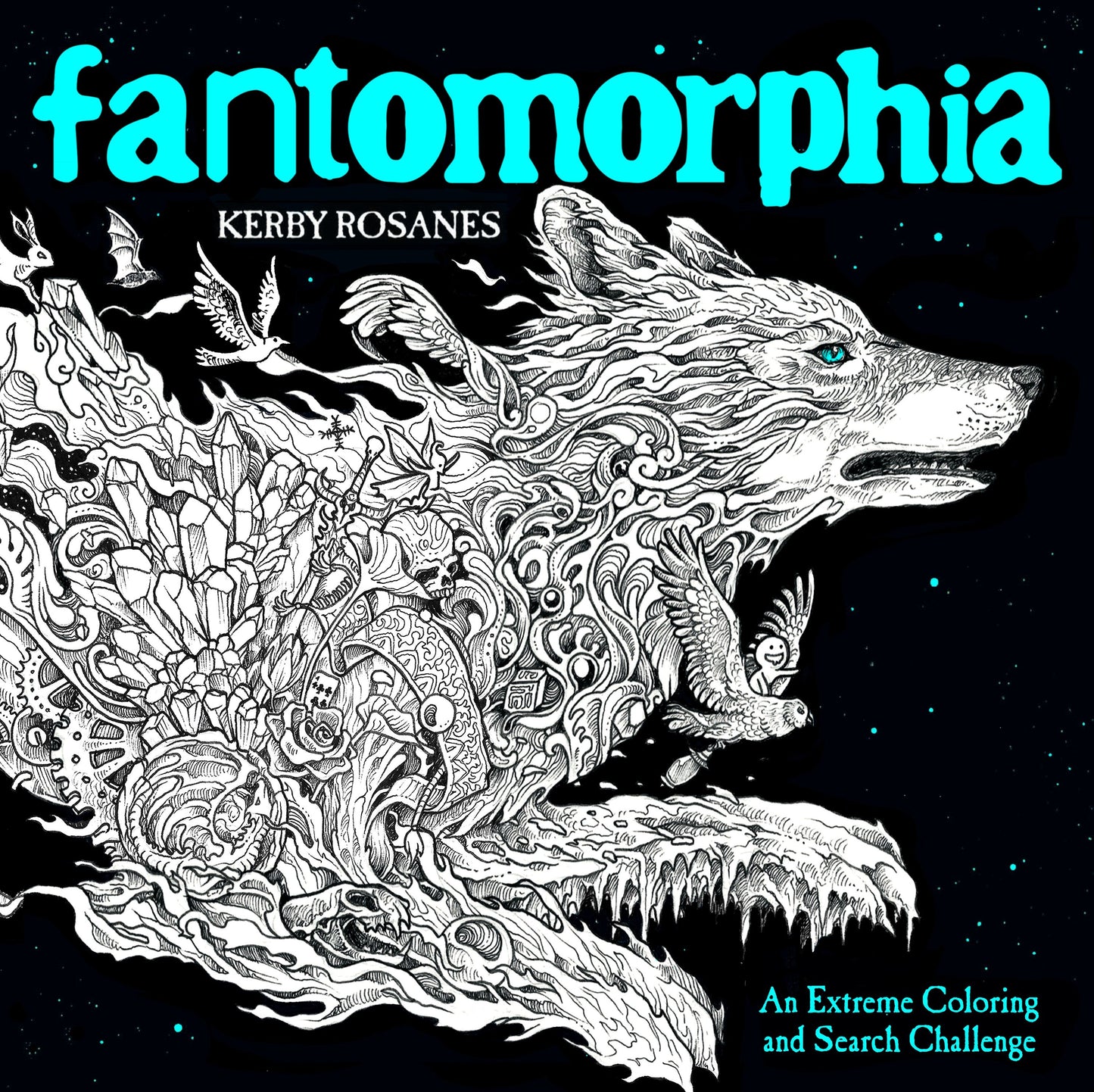 Fantomorphia - An Extreme Coloring and Search Challenge