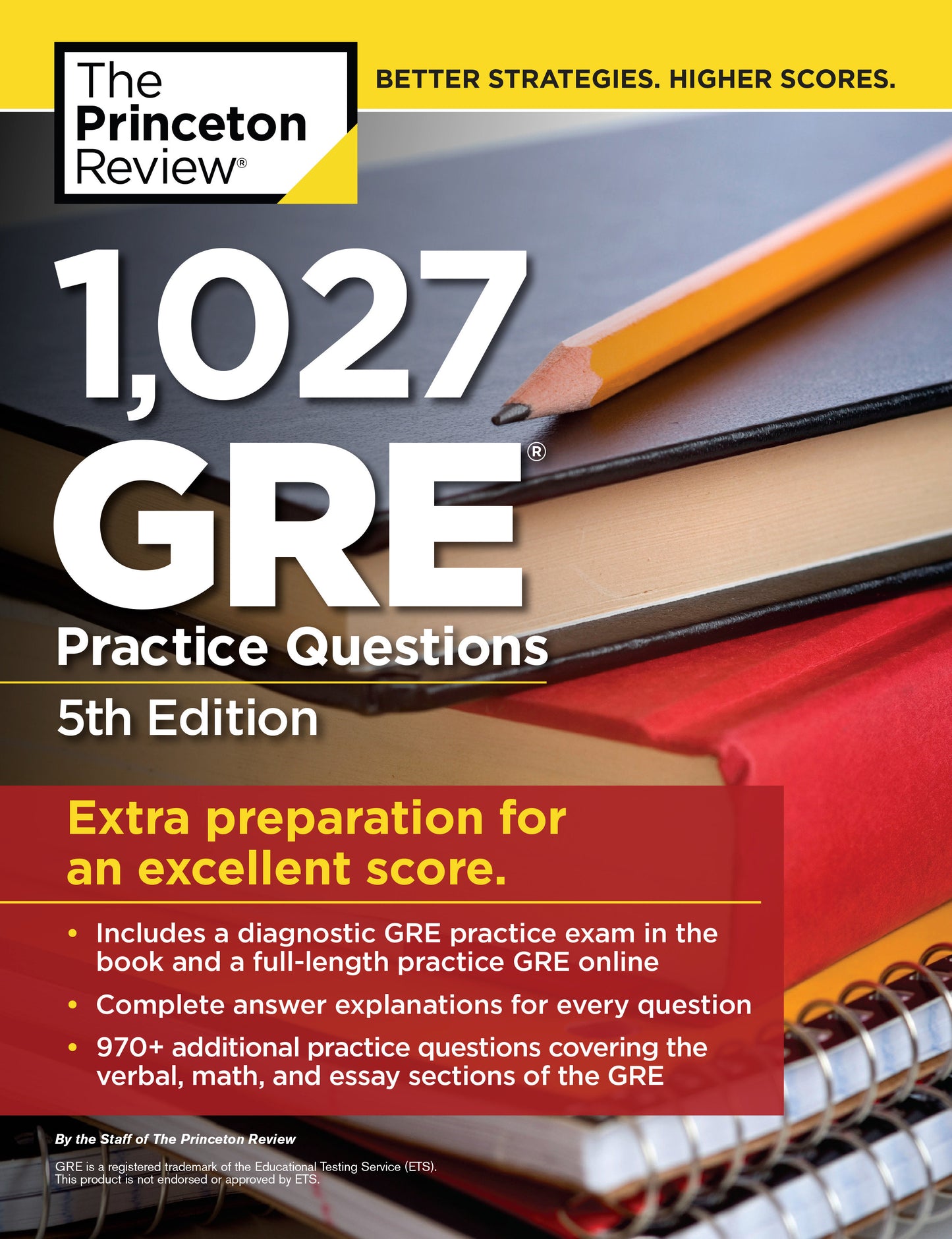 1,027 GRE Practice Questions, 5th Edition - GRE Prep for an Excellent Score (Graduate School Test Preparation)