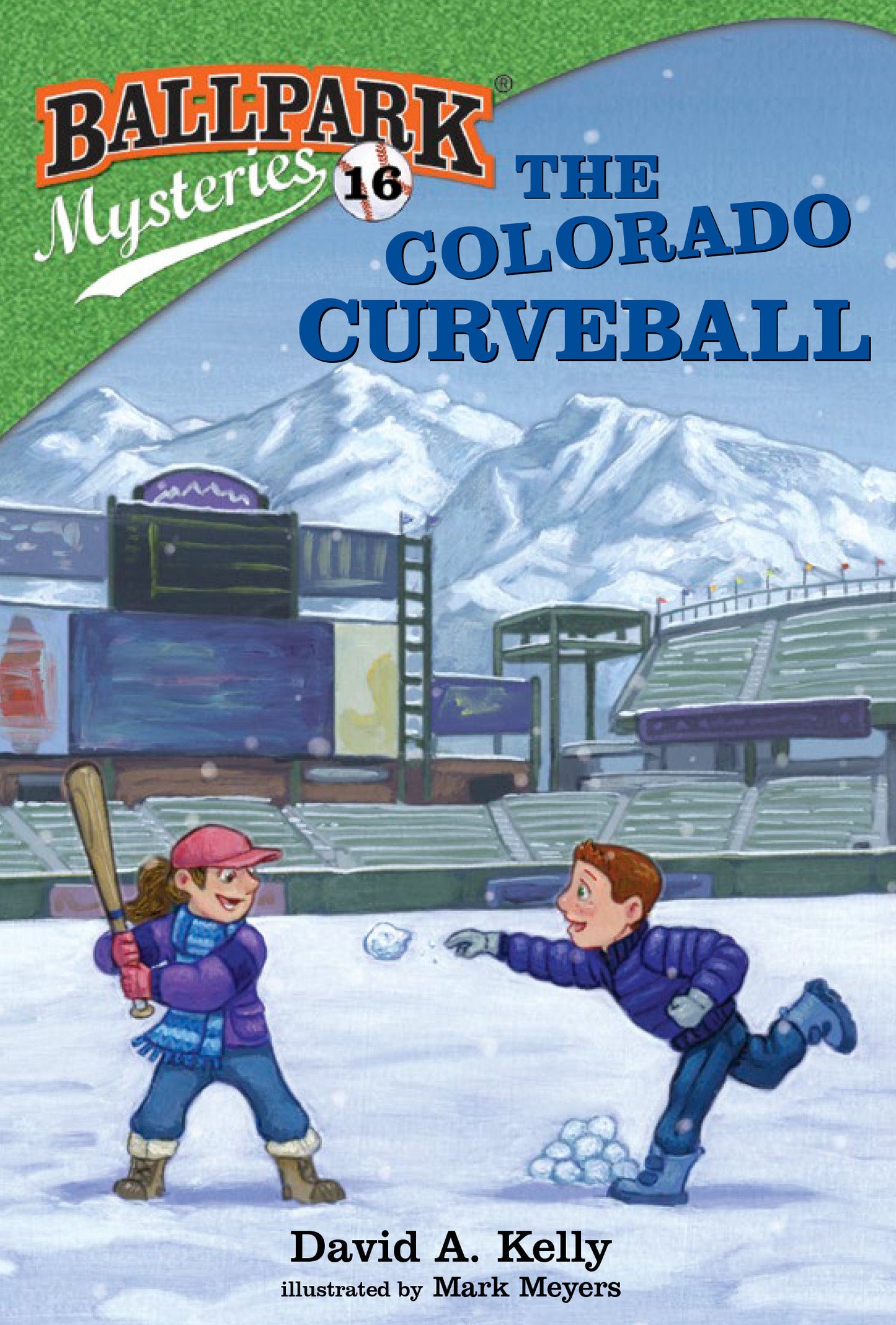 Ballpark Mysteries #16: The Colorado Curveball (Ballpark Mysteries) (Book:16)
