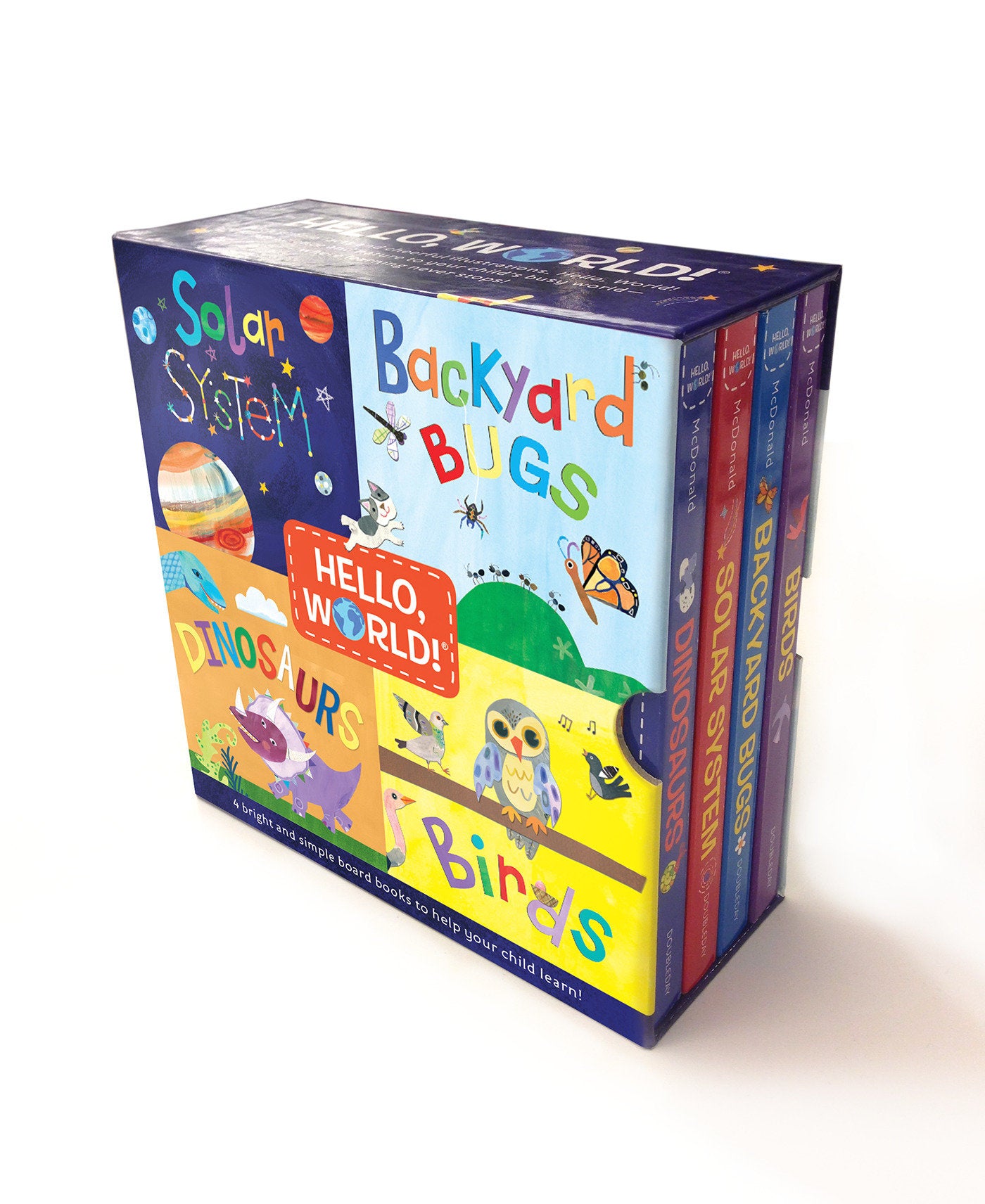 Hello, World! Boxed Set - Solar System; Dinosaurs; Backyard Birds; Bugs (Hello, World!)