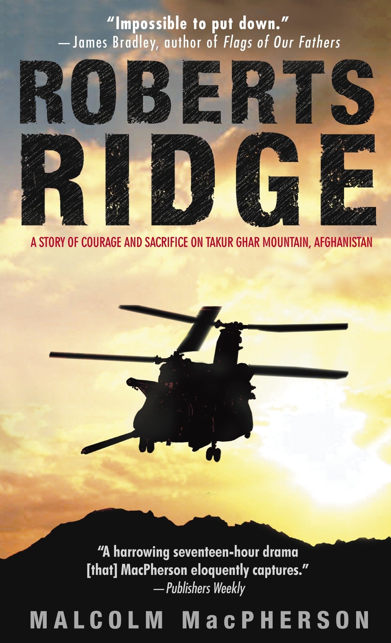 Roberts Ridge - A Story of Courage and Sacrifice on Takur Ghar Mountain, Afghanistan