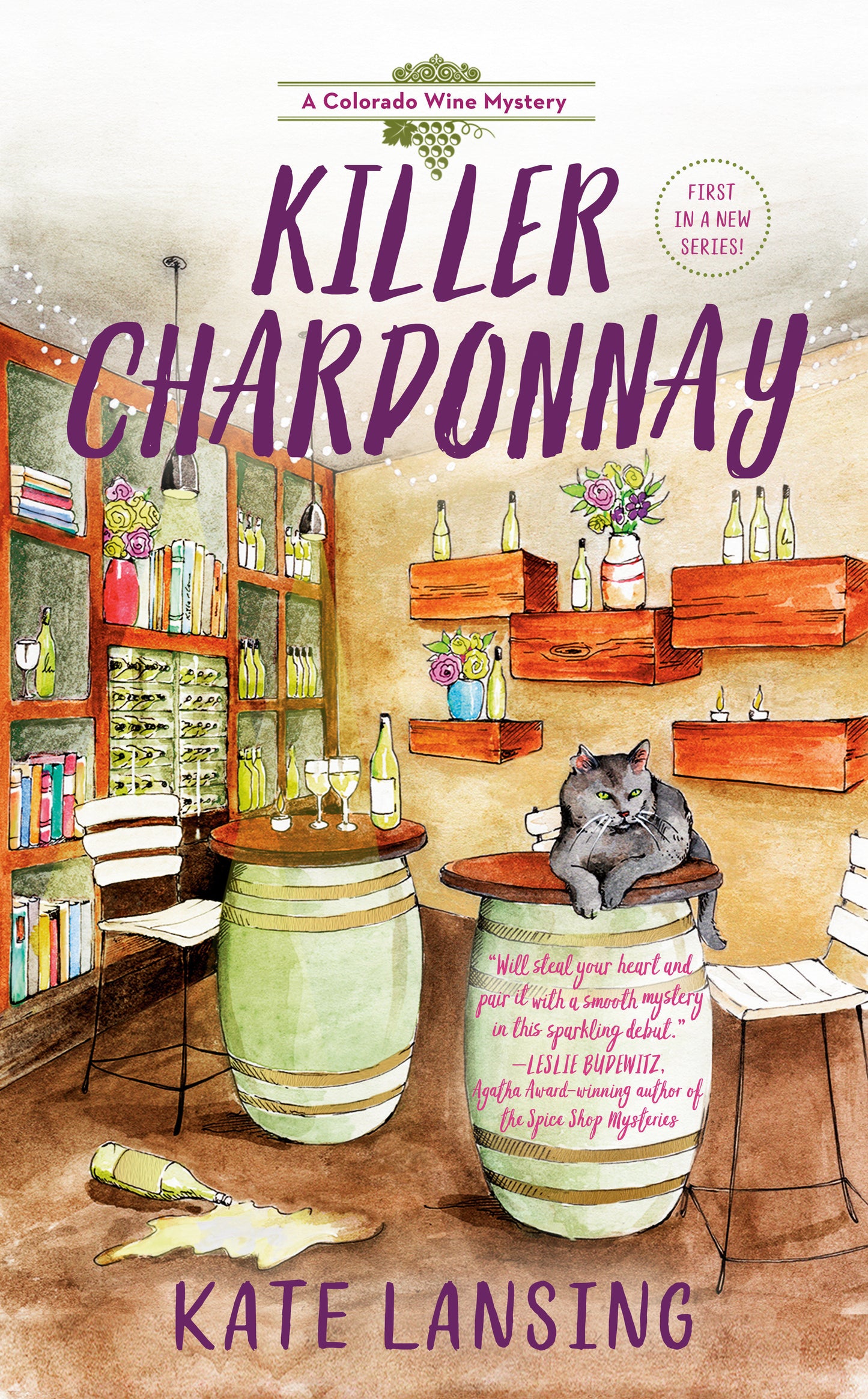 Killer Chardonnay (A Colorado Wine Mystery) (Book:1)